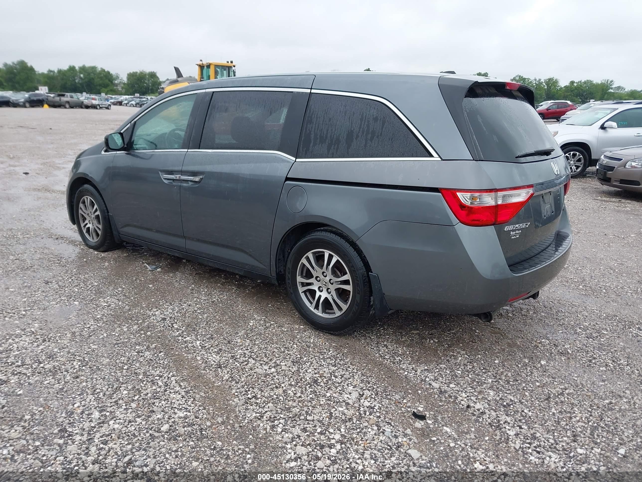 2011 Honda Odyssey Ex-l Серый vin: 5FNRL5H64BB029865