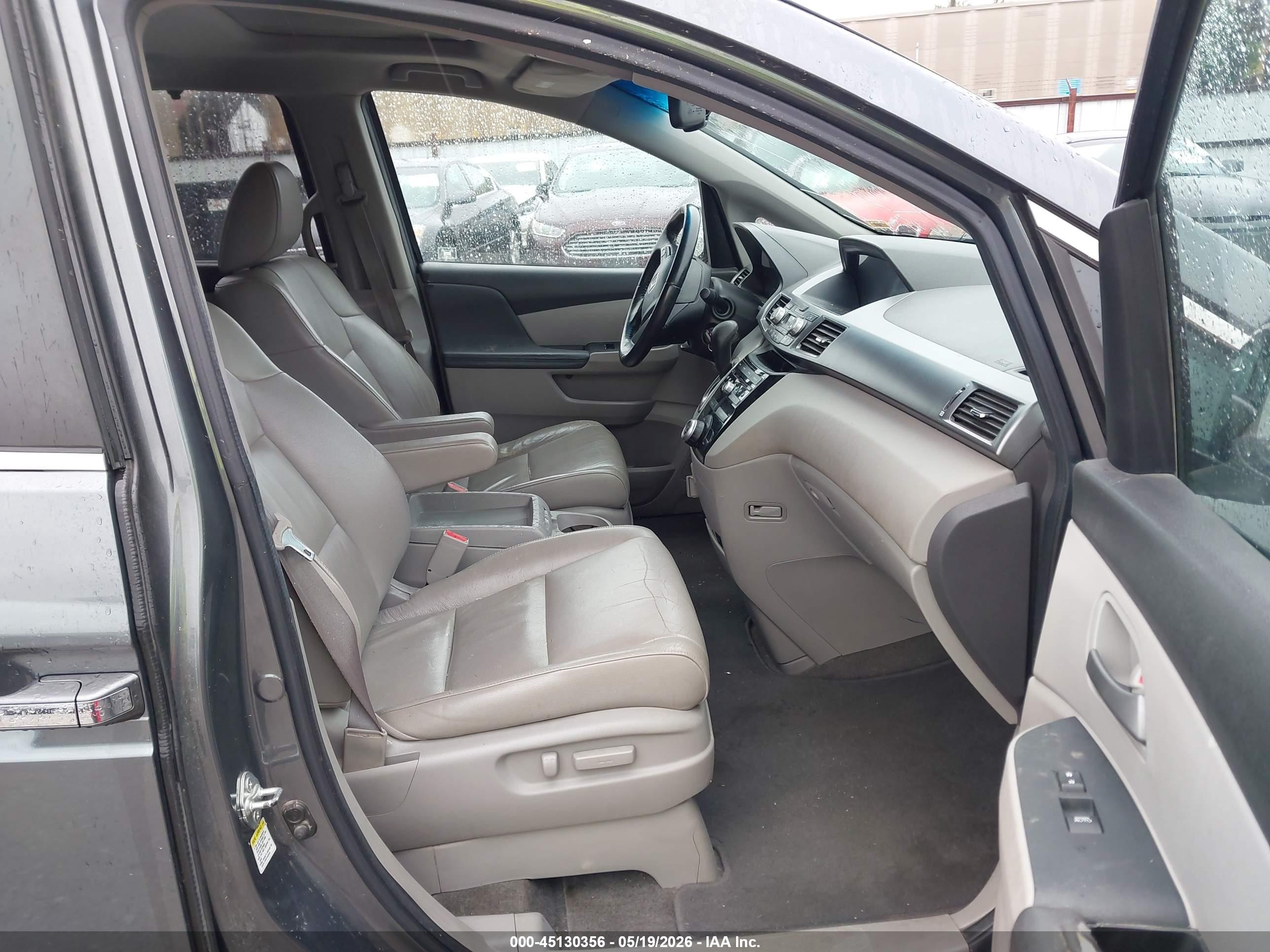 2011 Honda Odyssey Ex-l Серый vin: 5FNRL5H64BB029865