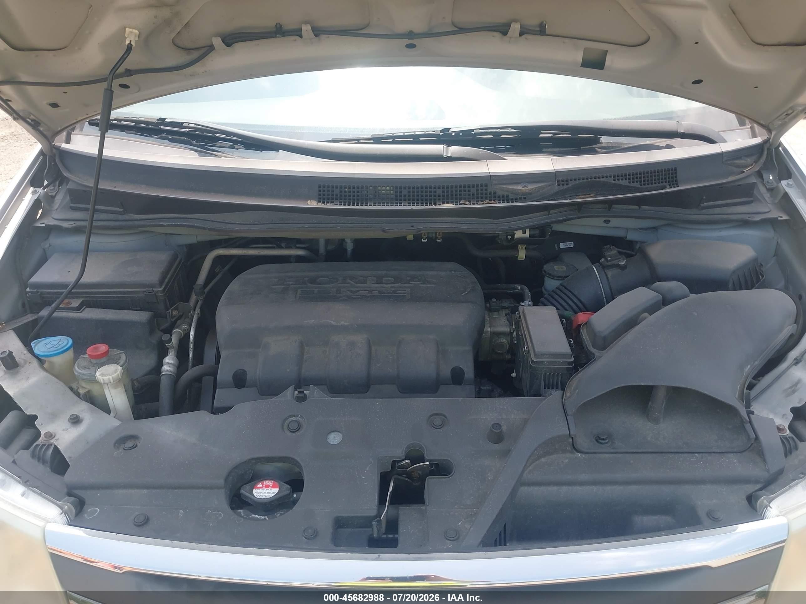 2011 Honda Odyssey Ex-l Silver vin: 5FNRL5H64BB044964