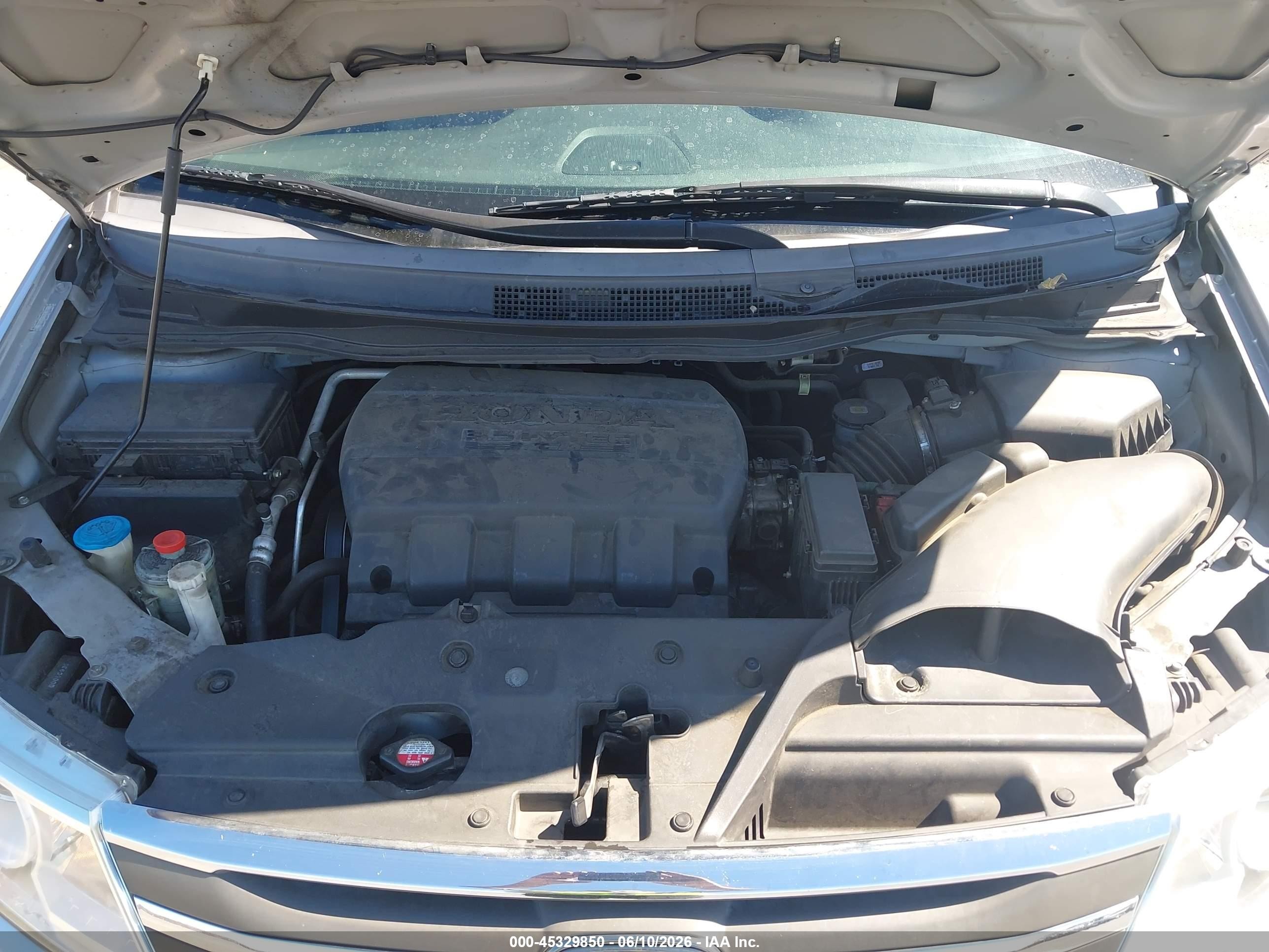 2011 Honda Odyssey Ex-l Silver vin: 5FNRL5H64BB056824