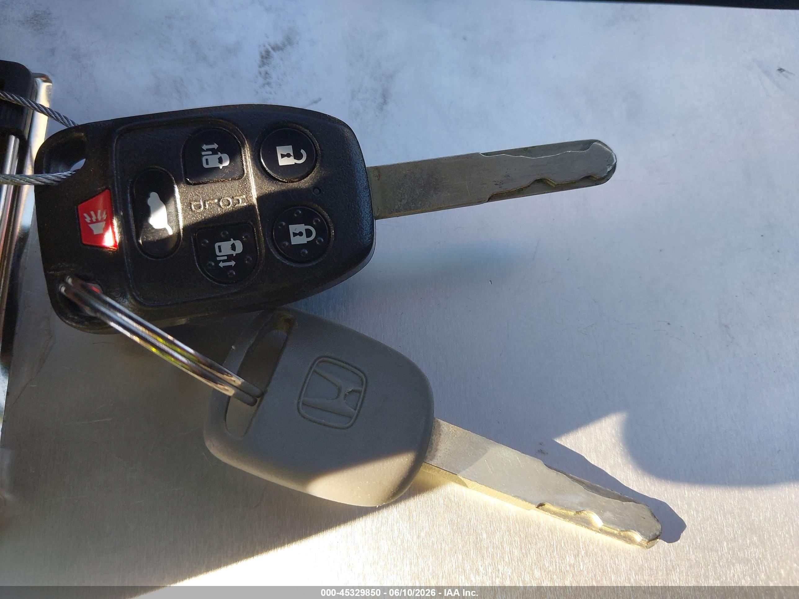 2011 Honda Odyssey Ex-l Silver vin: 5FNRL5H64BB056824