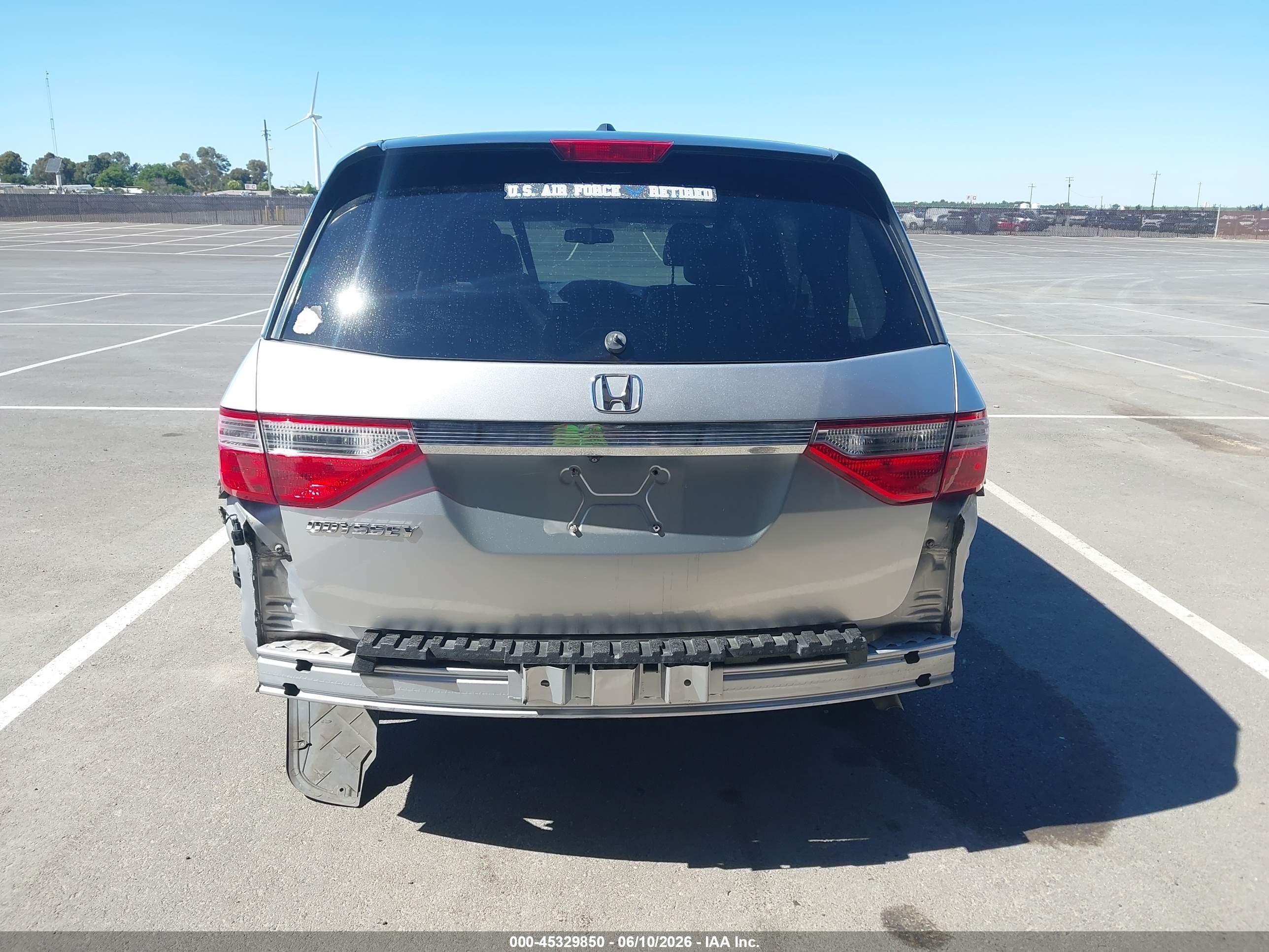 2011 Honda Odyssey Ex-l Silver vin: 5FNRL5H64BB056824