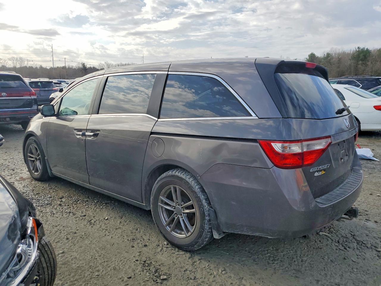 2011 Honda Odyssey Exl Черный vin: 5FNRL5H64BB063854