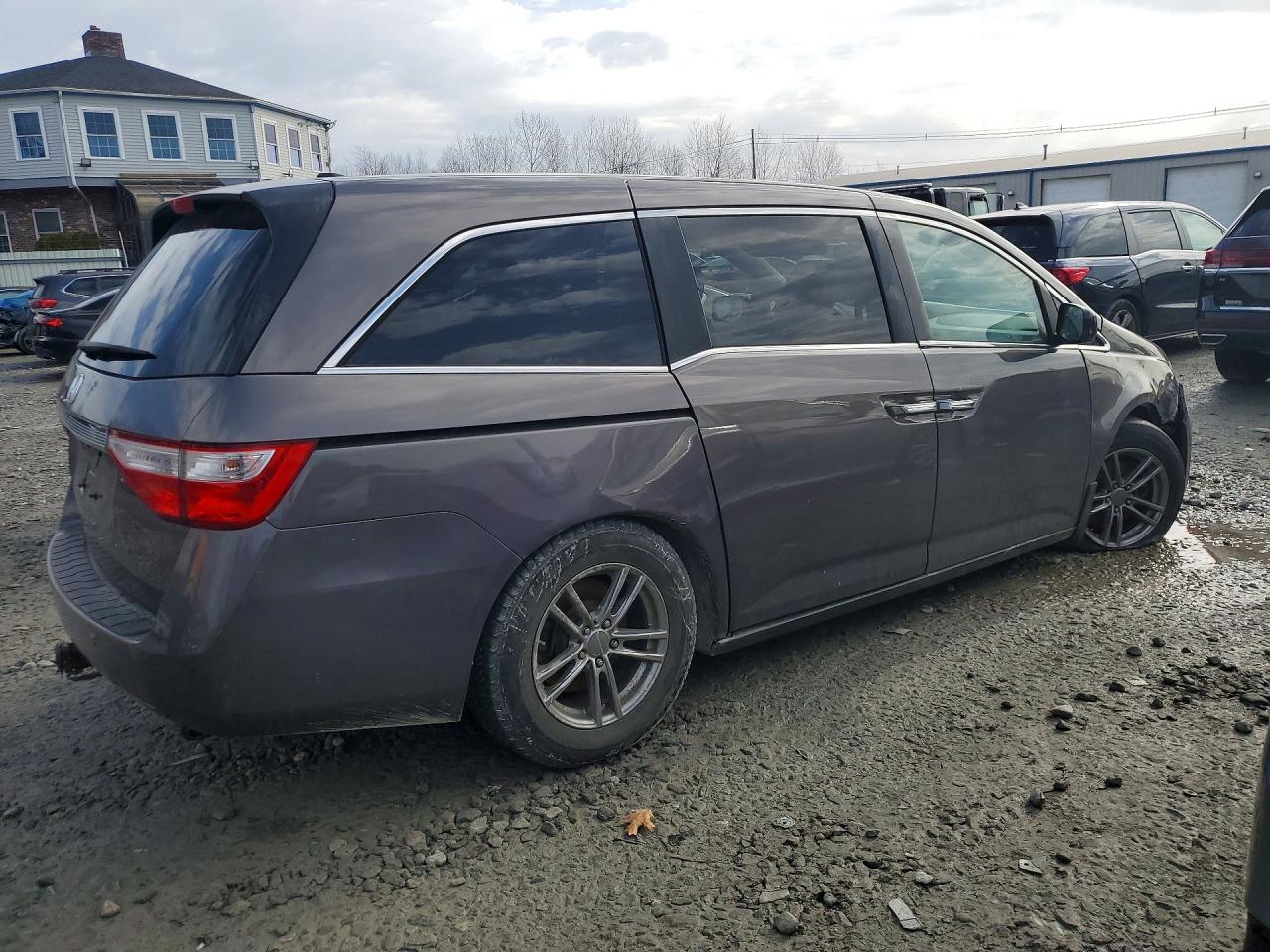 2011 Honda Odyssey Exl Черный vin: 5FNRL5H64BB063854