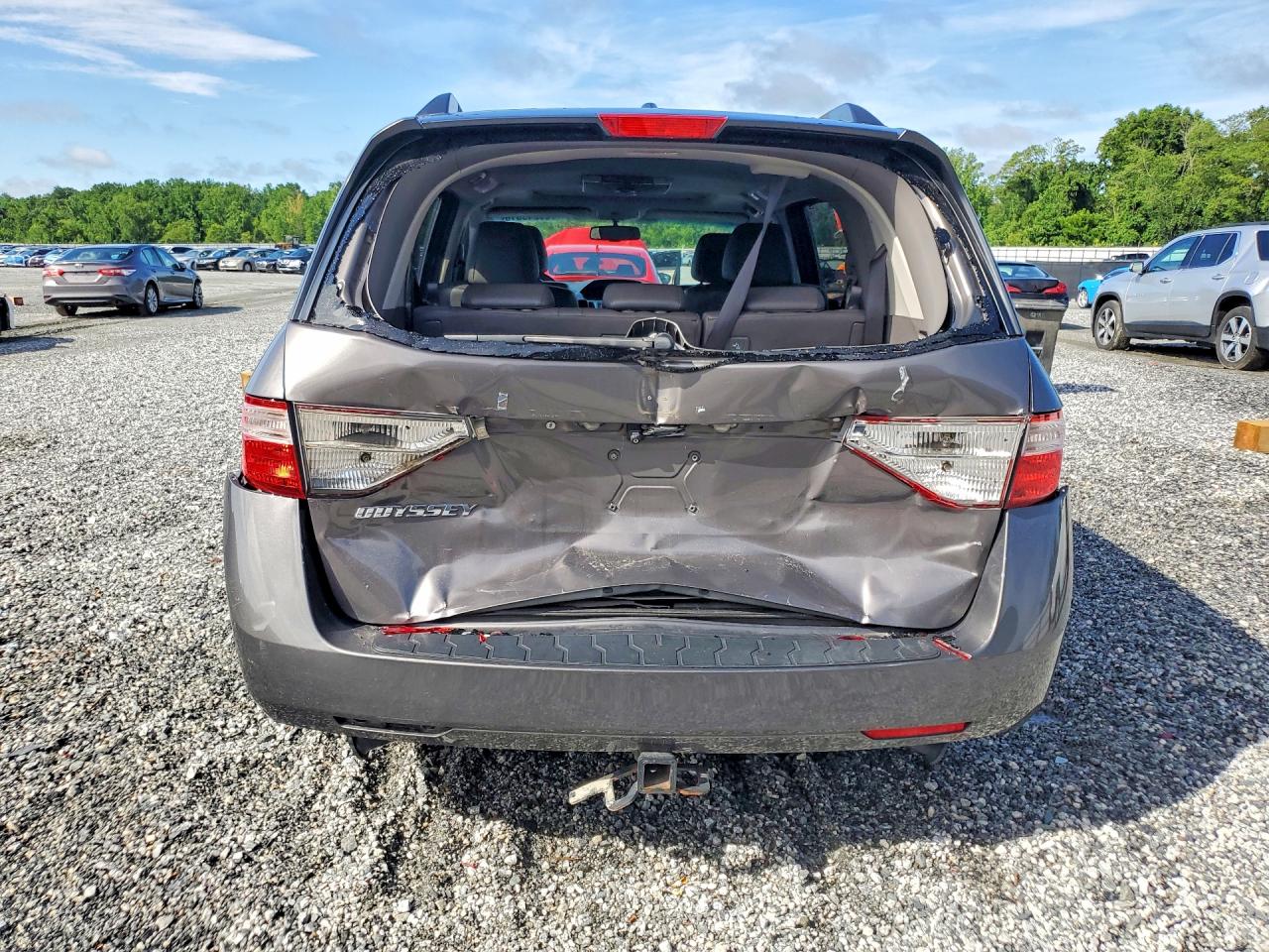 2011 Honda Odyssey Exl Серый vin: 5FNRL5H64BB063983