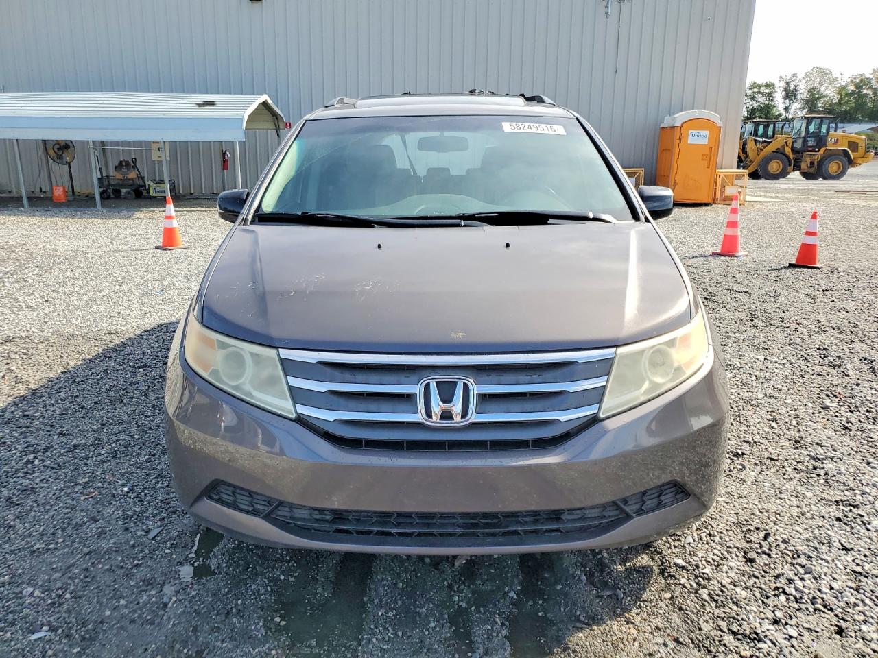 2011 Honda Odyssey Exl Серый vin: 5FNRL5H64BB063983