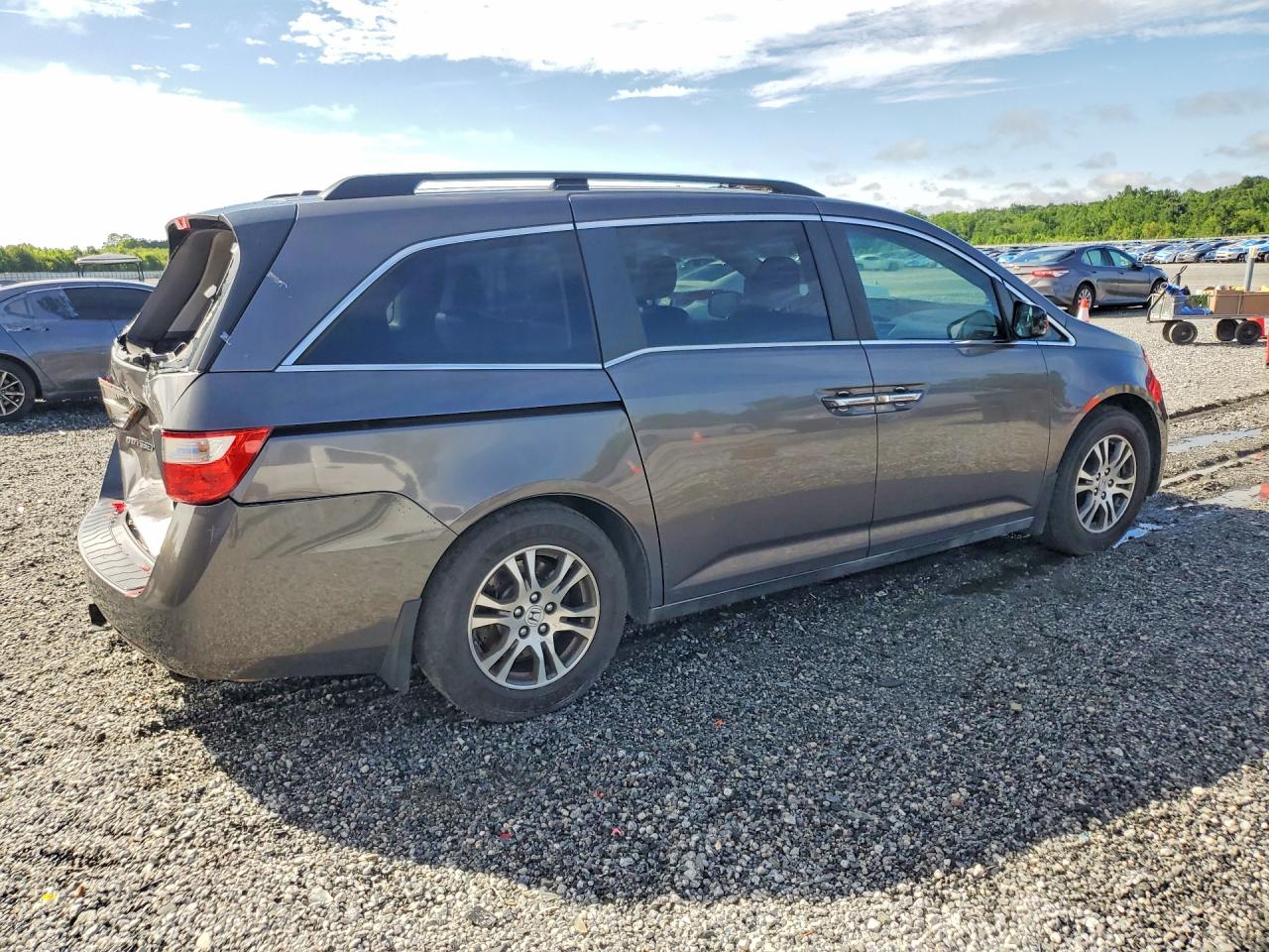 2011 Honda Odyssey Exl Серый vin: 5FNRL5H64BB063983