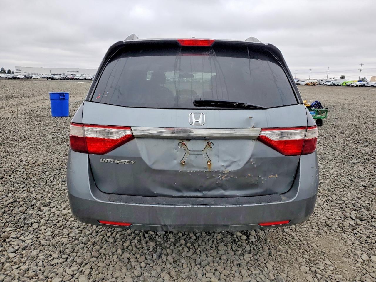 2011 Honda Odyssey Exl Gray vin: 5FNRL5H64BB068746