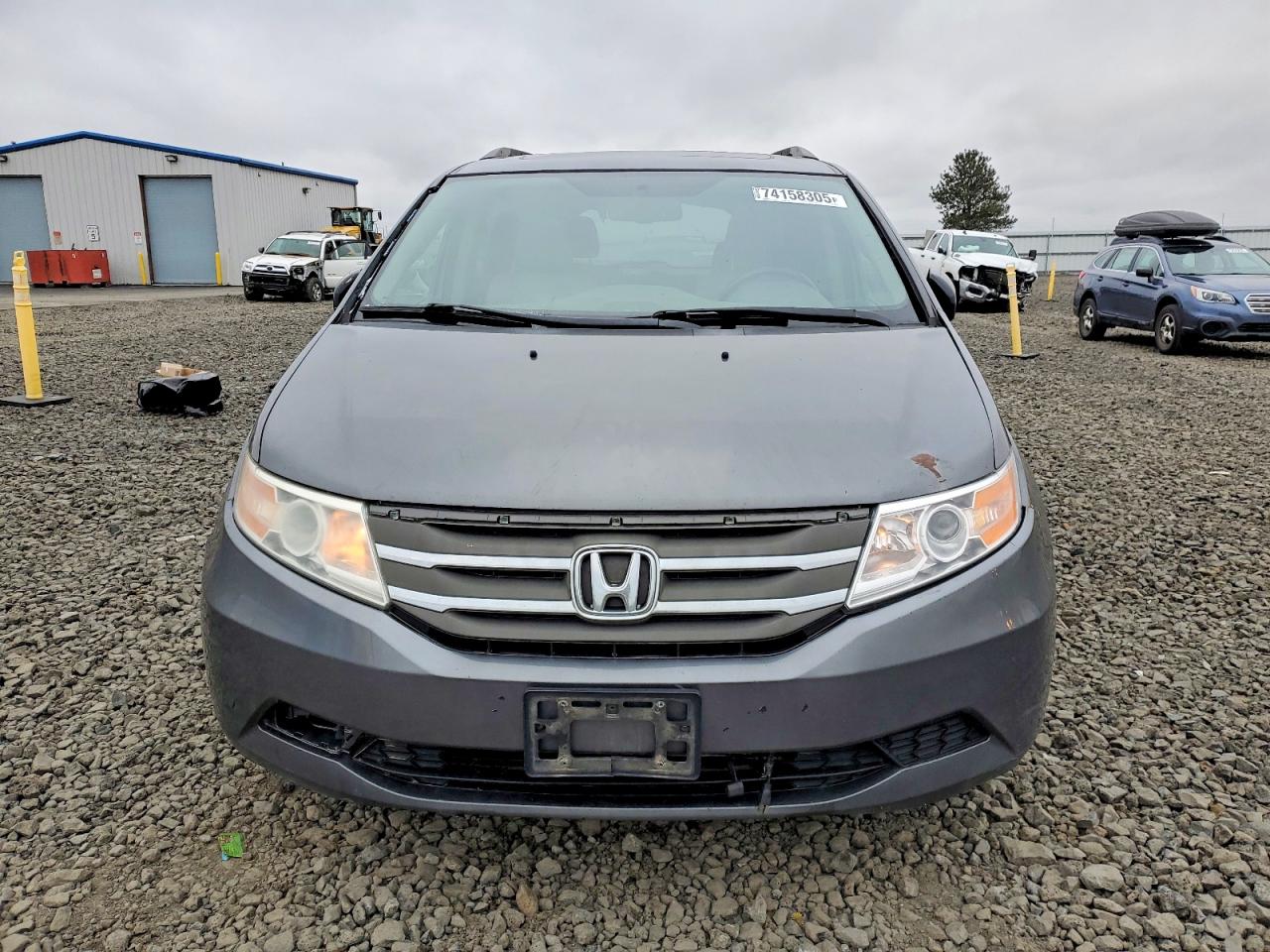 2011 Honda Odyssey Exl Gray vin: 5FNRL5H64BB068746