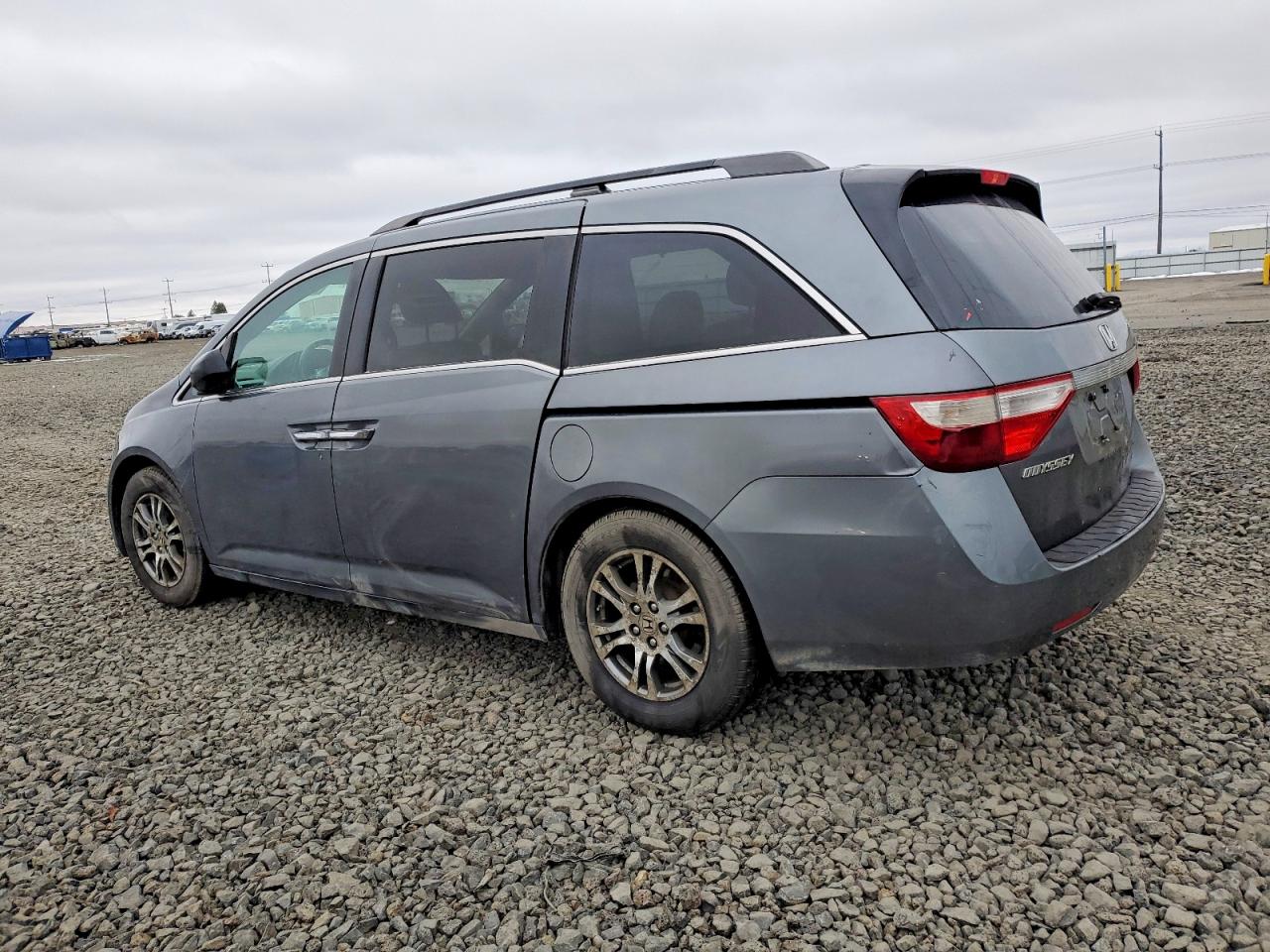 2011 Honda Odyssey Exl Gray vin: 5FNRL5H64BB068746