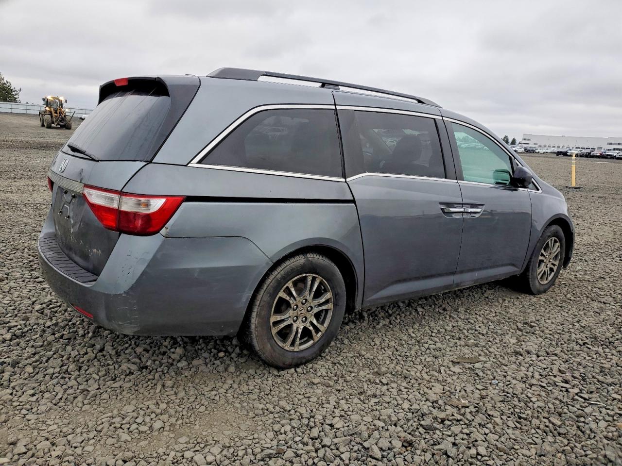 2011 Honda Odyssey Exl Gray vin: 5FNRL5H64BB068746