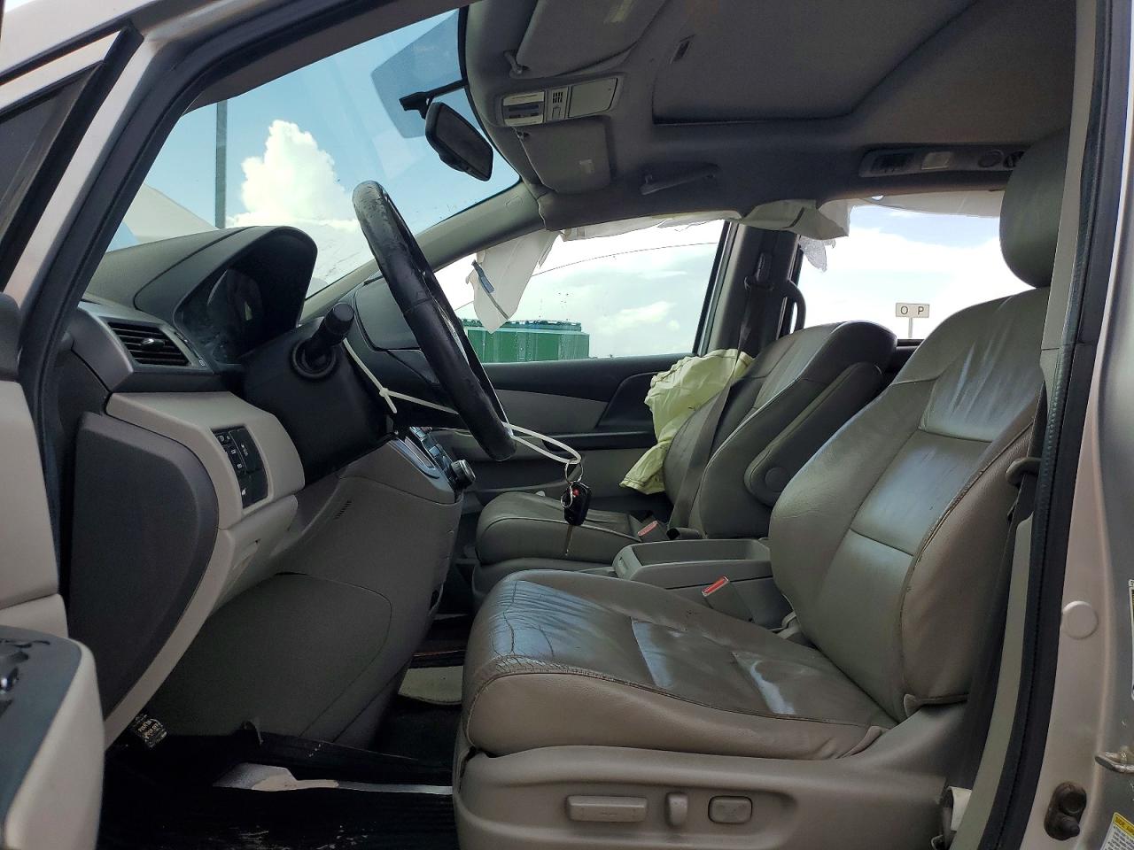 2011 Honda Odyssey Exl Silver vin: 5FNRL5H64BB073364