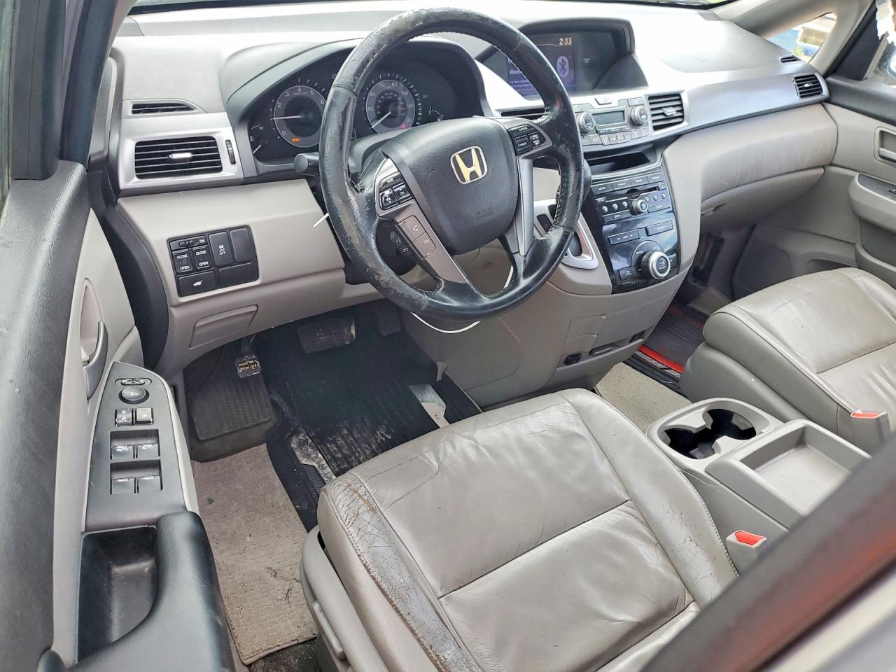 2011 Honda Odyssey Exl Silver vin: 5FNRL5H64BB073364