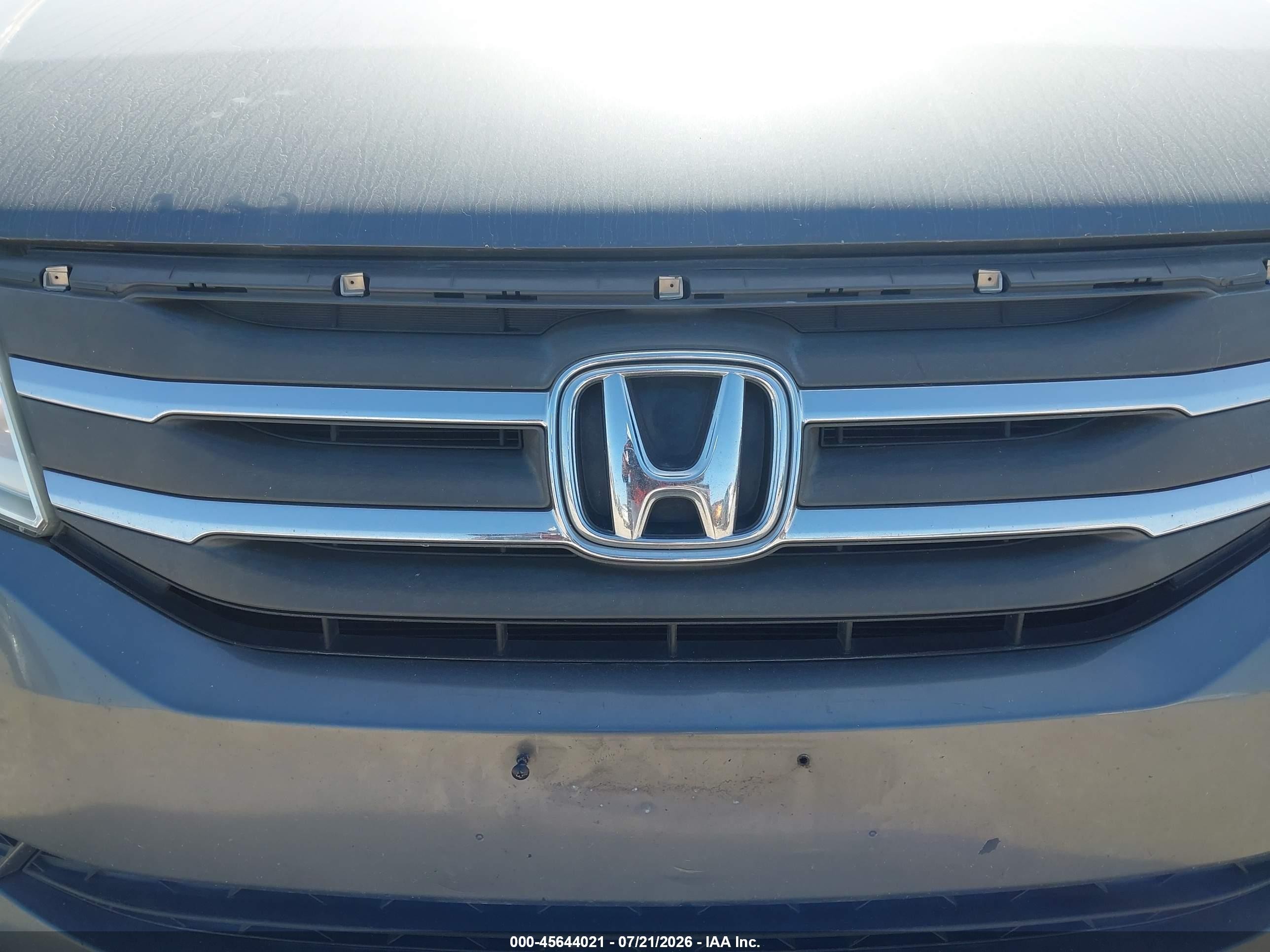 2011 Honda Odyssey Ex-l Gray vin: 5FNRL5H64BB102572