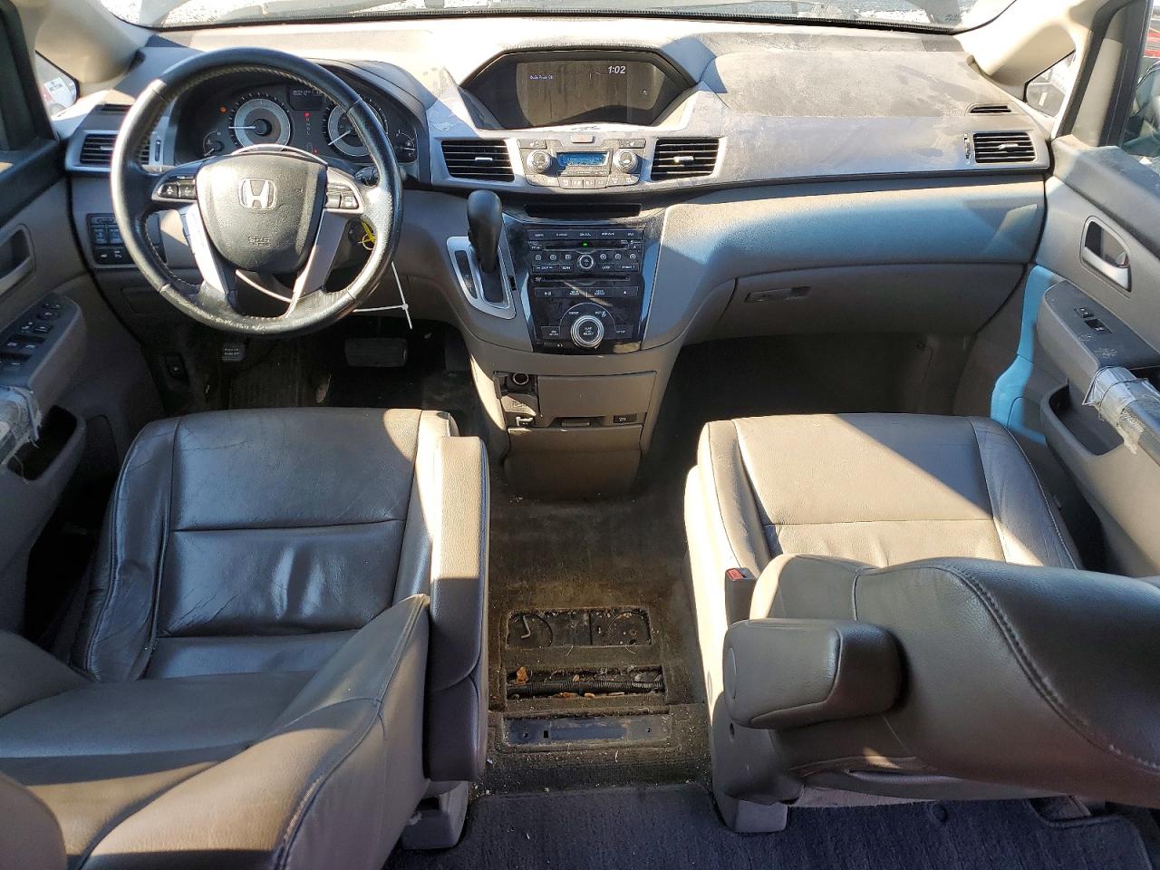 2011 Honda Odyssey Exl Black vin: 5FNRL5H64BB507198