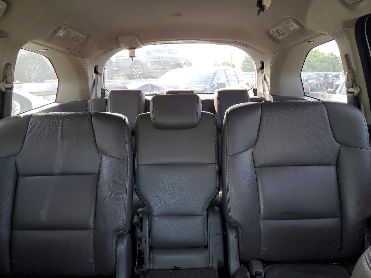 2012 Honda Odyssey Exl White vin: 5FNRL5H64CB001775