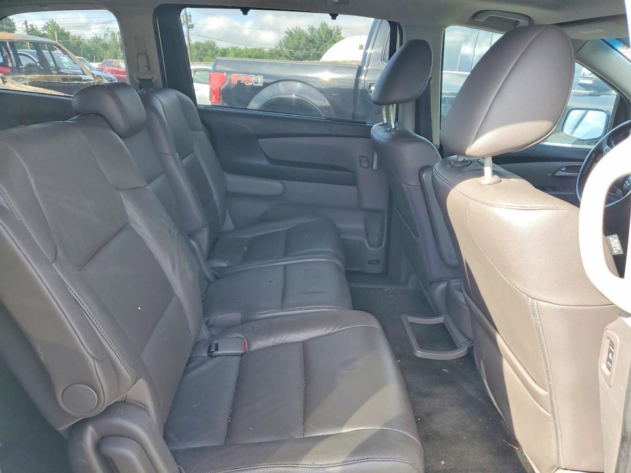 2012 Honda Odyssey Exl White vin: 5FNRL5H64CB001775
