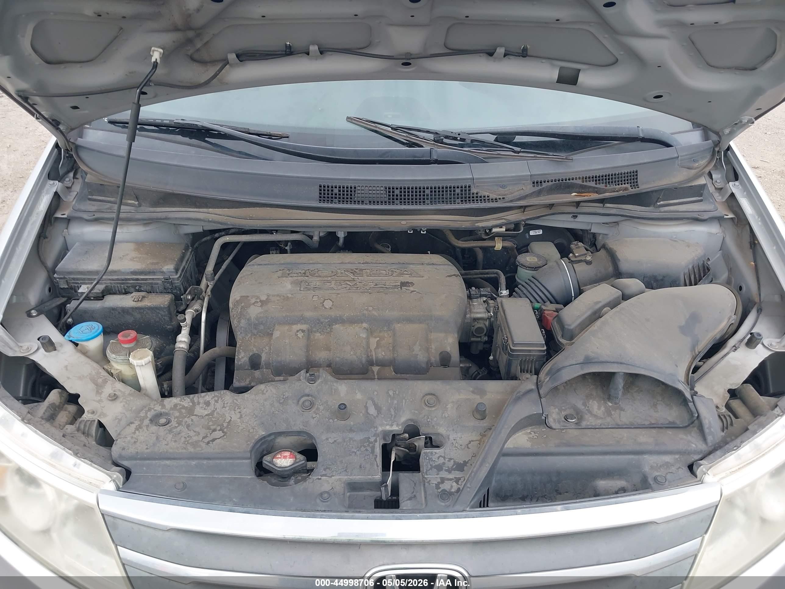 2012 Honda Odyssey Ex-l Silver vin: 5FNRL5H64CB007401