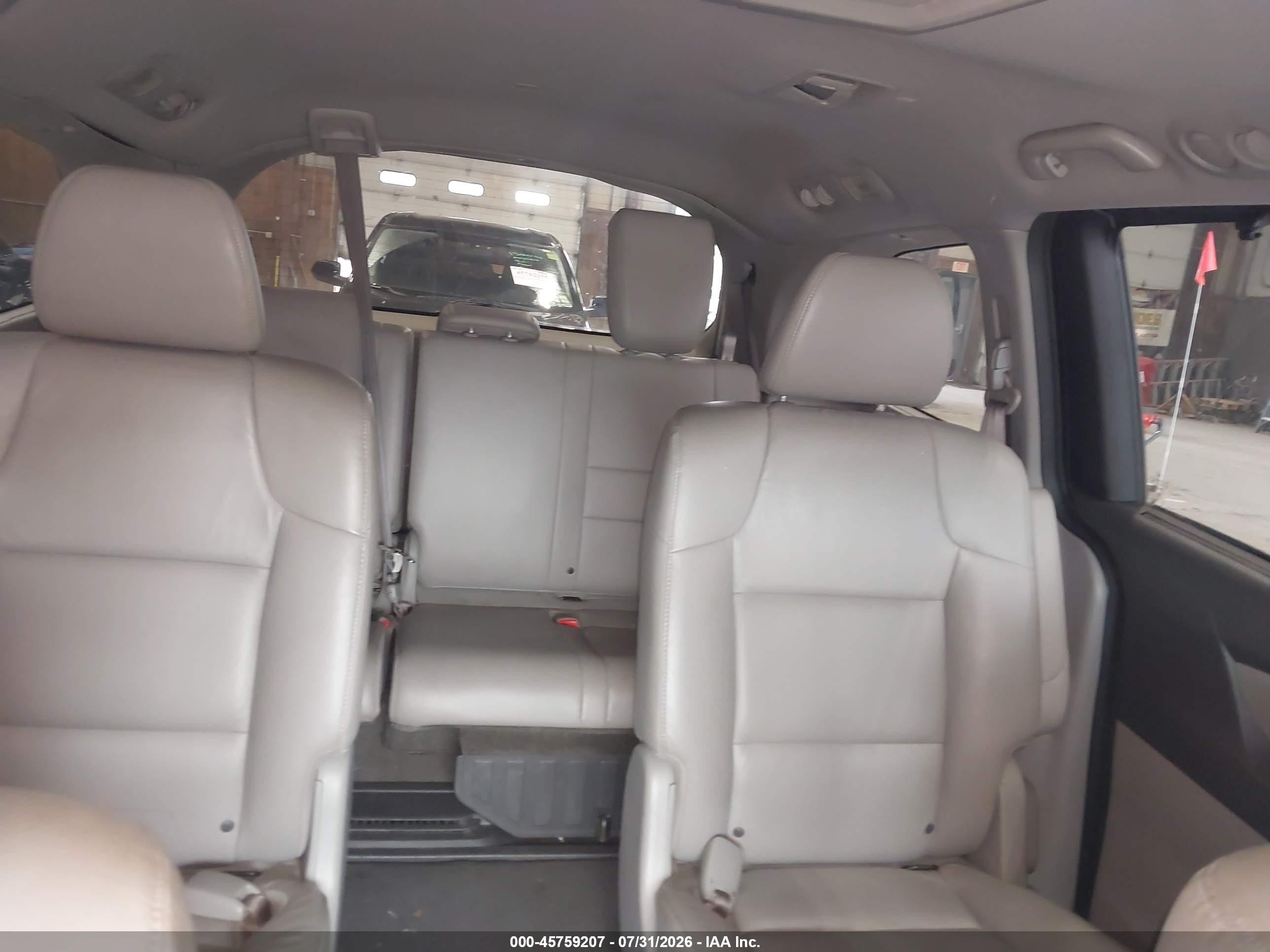 2012 Honda Odyssey Ex-l Gray vin: 5FNRL5H64CB018740