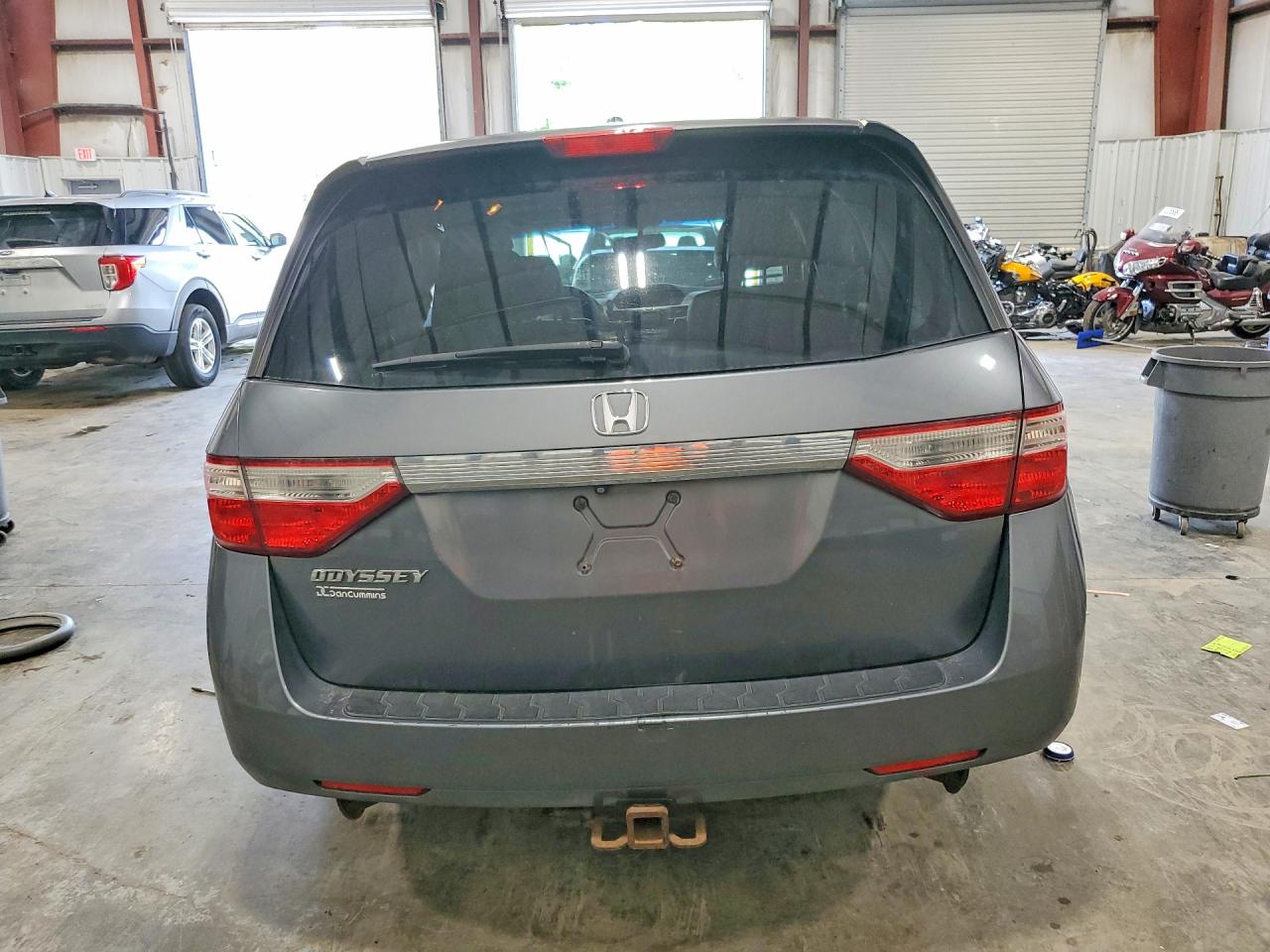 2012 Honda Odyssey Exl Charcoal vin: 5FNRL5H64CB019791