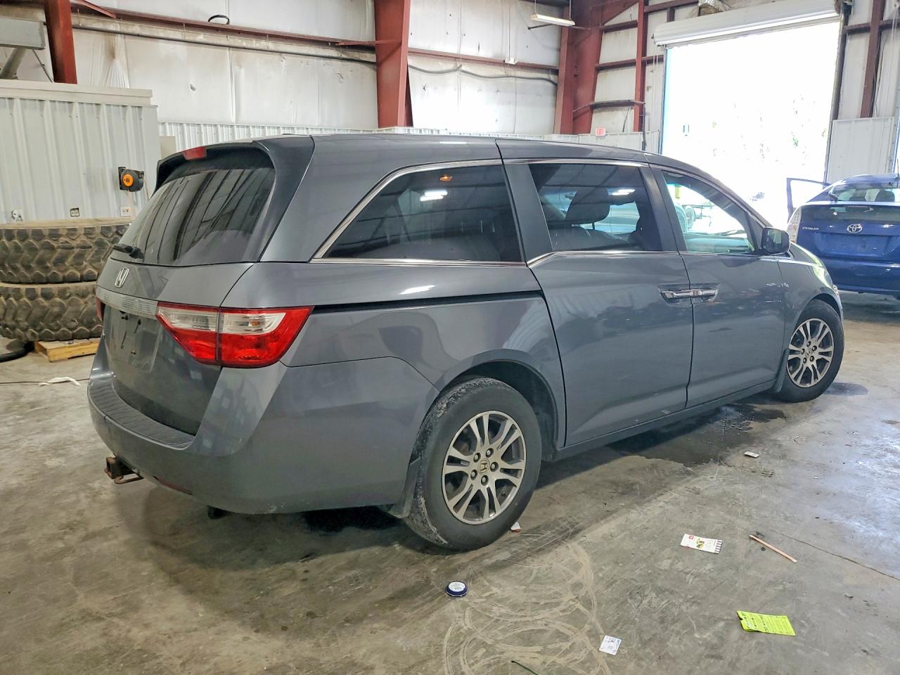 2012 Honda Odyssey Exl Charcoal vin: 5FNRL5H64CB019791