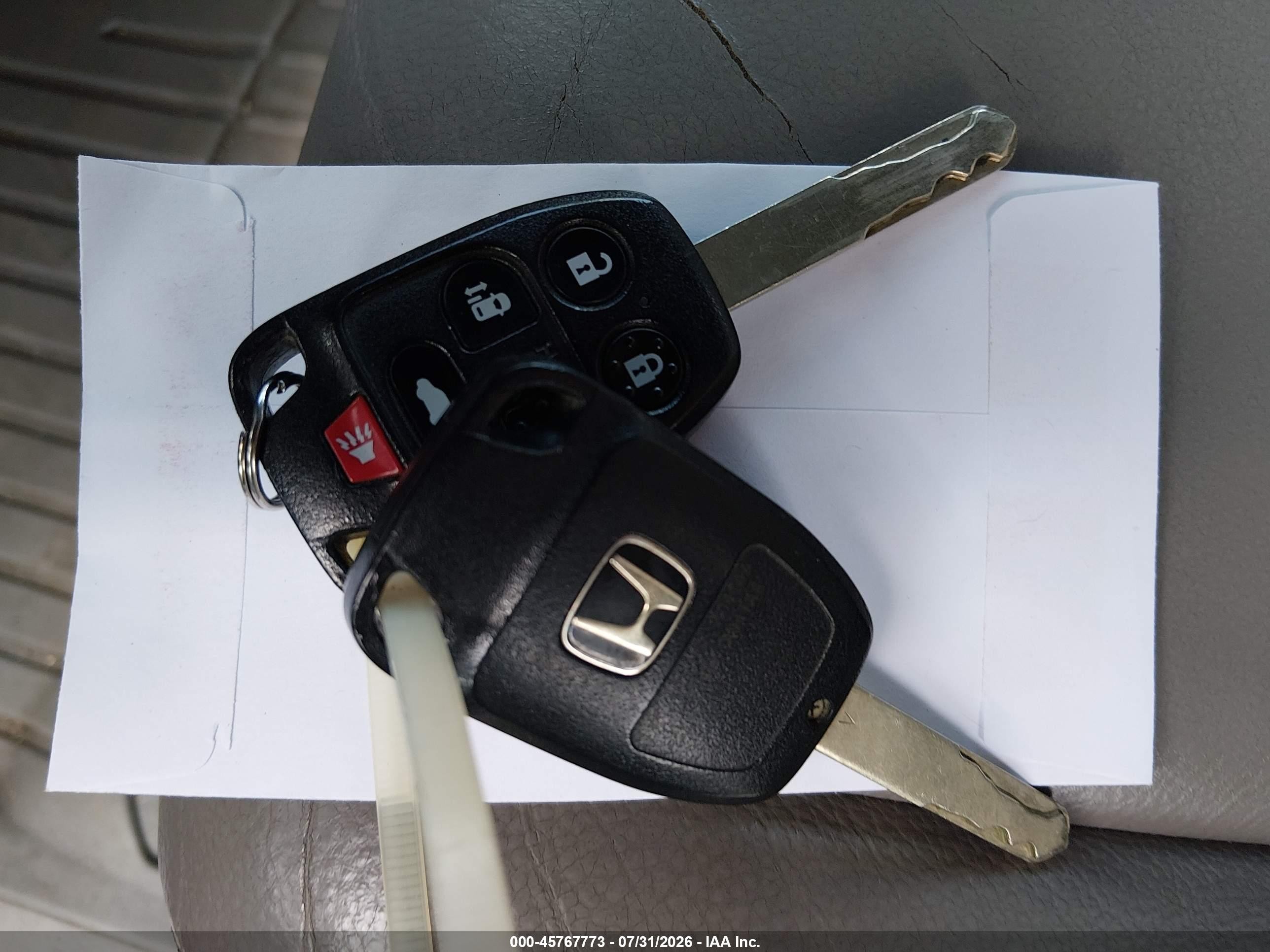 2012 Honda Odyssey Ex-l Blue vin: 5FNRL5H64CB026658