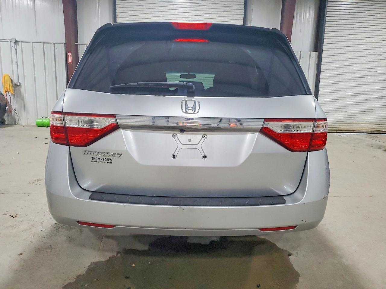 2012 Honda Odyssey Exl Silver vin: 5FNRL5H64CB031553