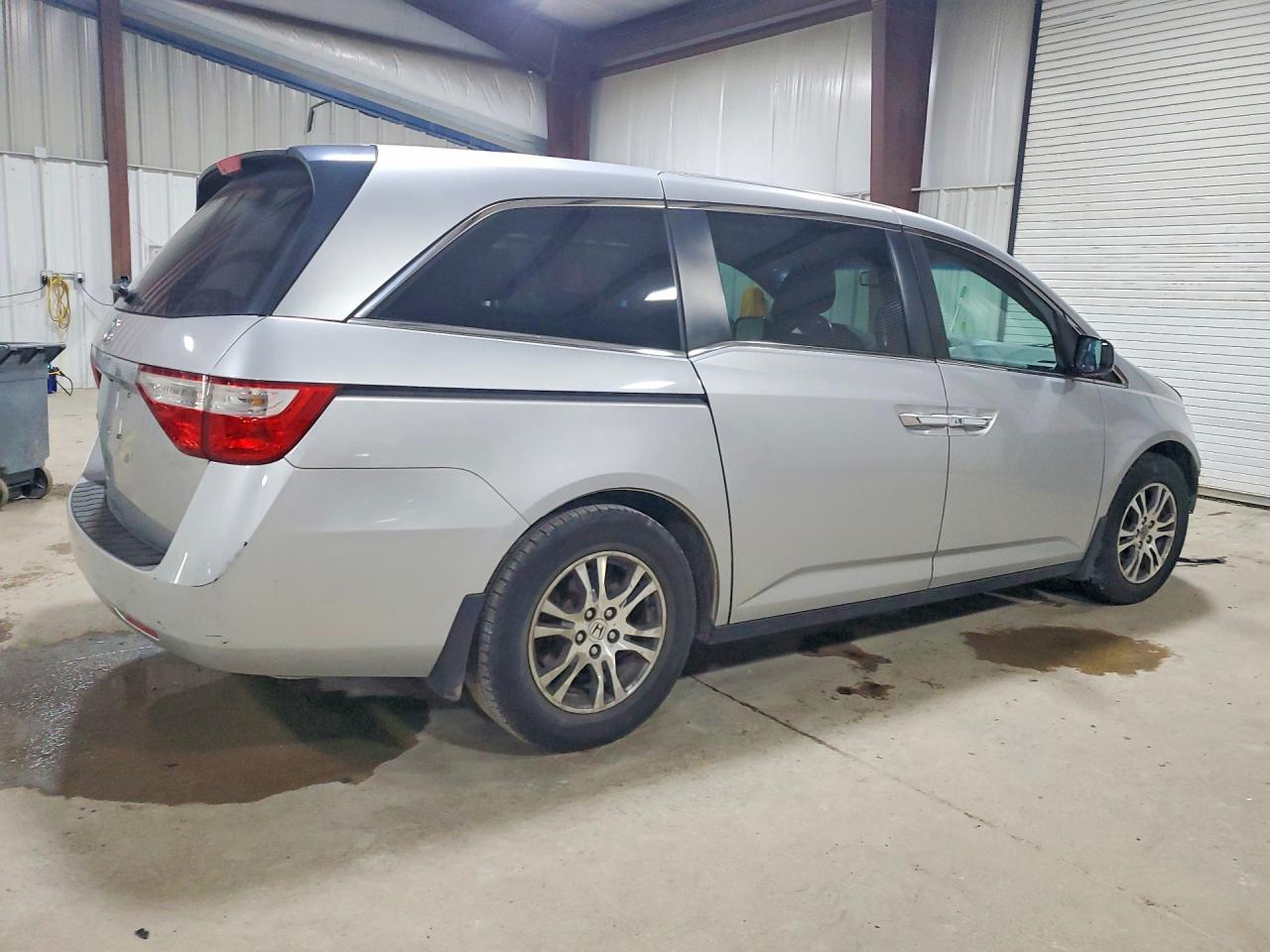 2012 Honda Odyssey Exl Silver vin: 5FNRL5H64CB031553
