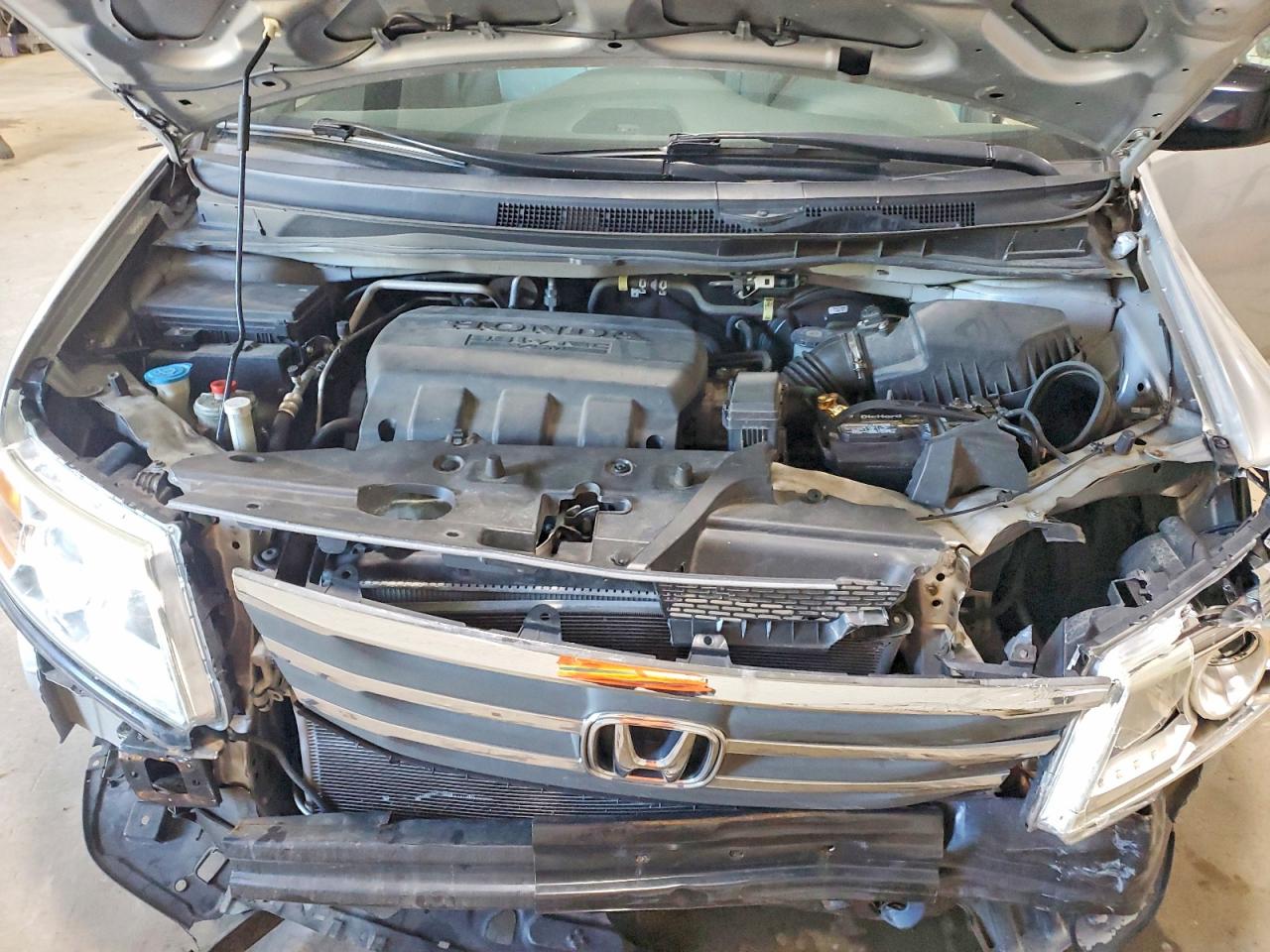 2012 Honda Odyssey Exl Silver vin: 5FNRL5H64CB031553