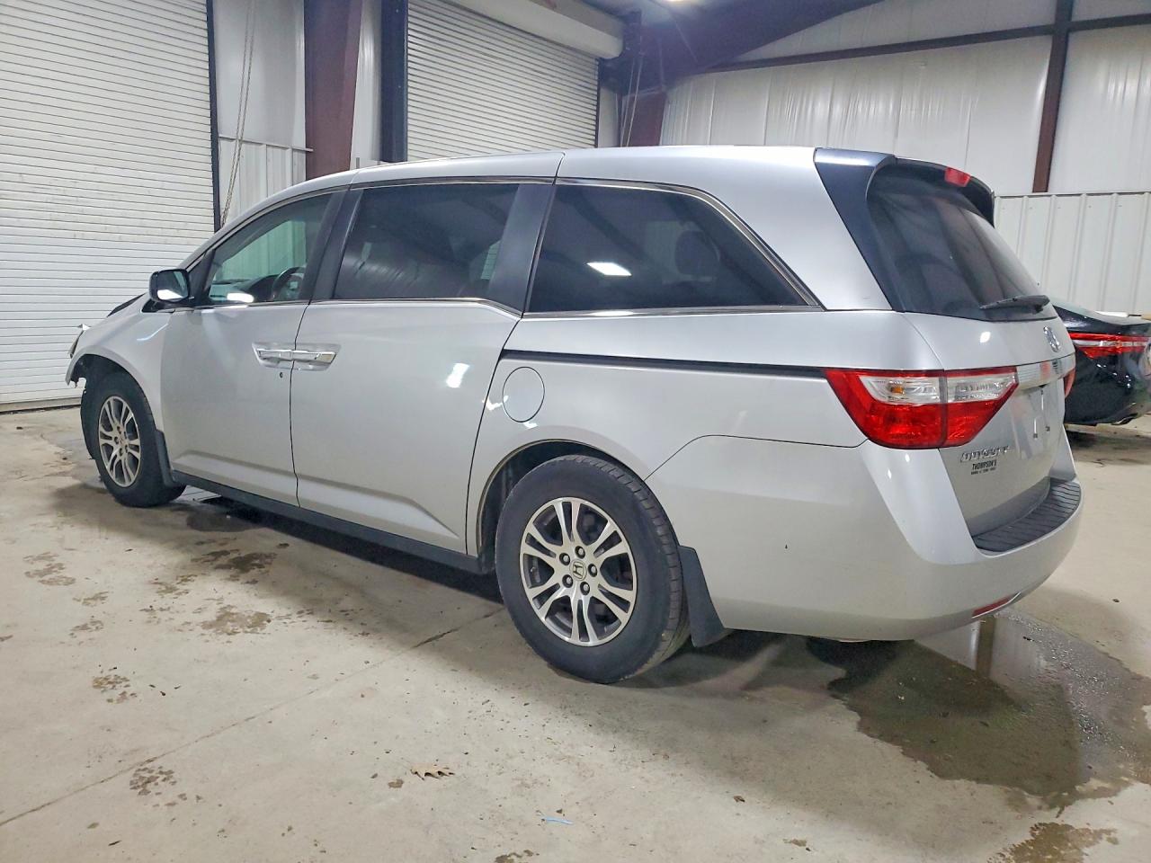 2012 Honda Odyssey Exl Silver vin: 5FNRL5H64CB031553
