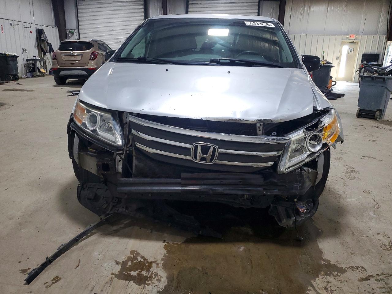 2012 Honda Odyssey Exl Silver vin: 5FNRL5H64CB031553