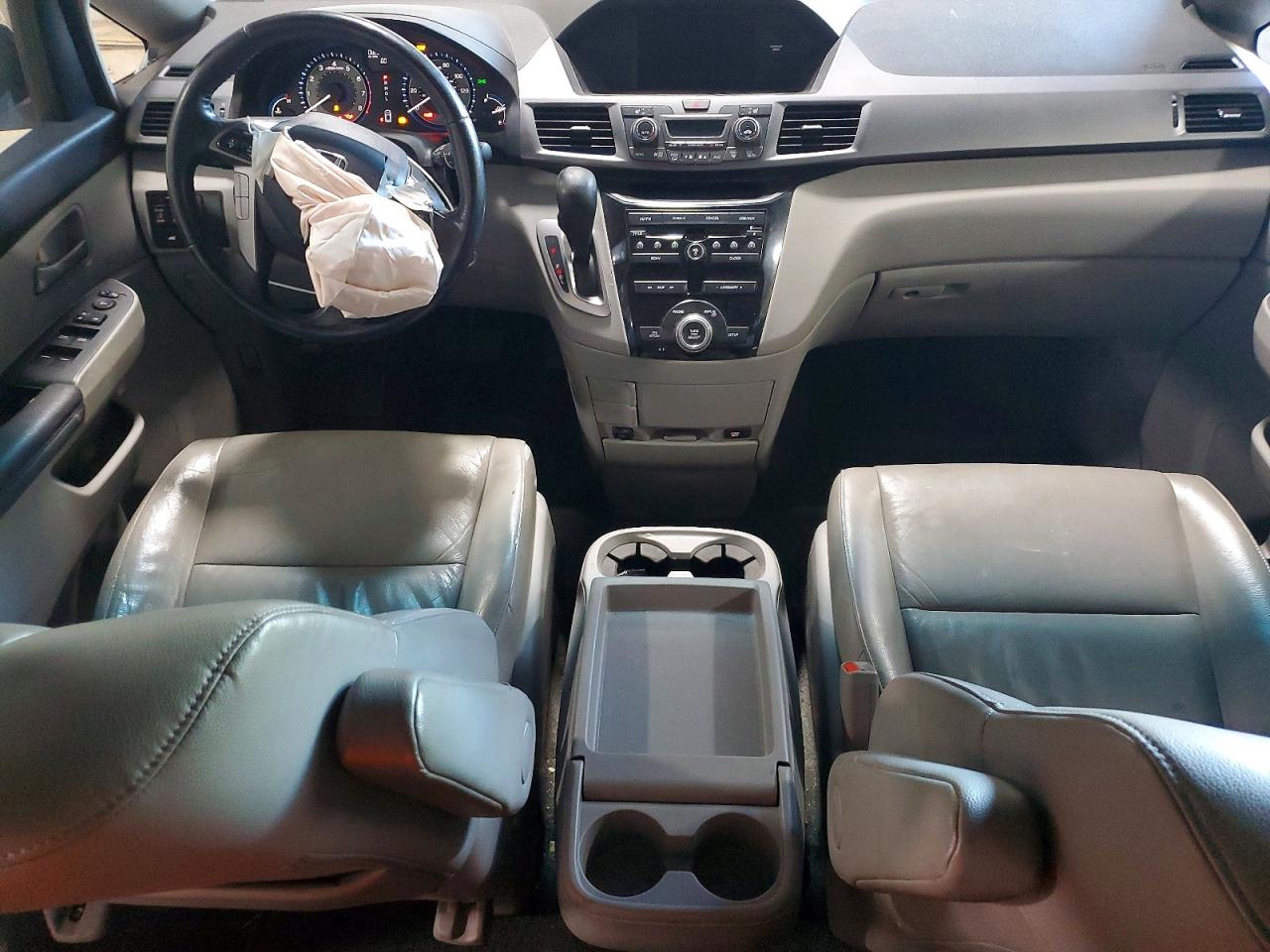 2012 Honda Odyssey Exl Silver vin: 5FNRL5H64CB031553