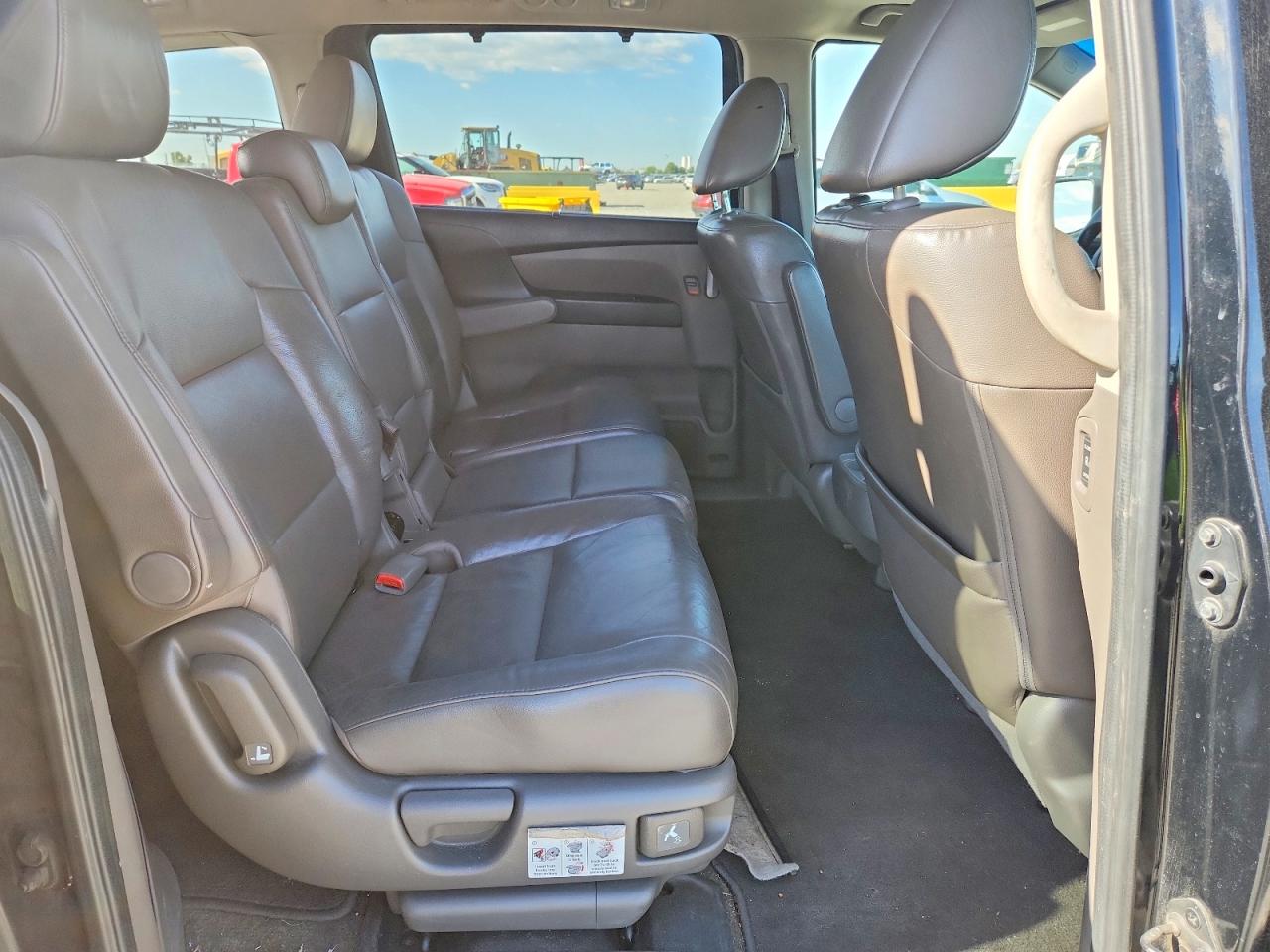 2012 Honda Odyssey Exl Black vin: 5FNRL5H64CB042312