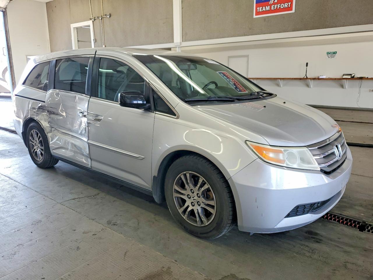 2012 Honda Odyssey Exl Silver vin: 5FNRL5H64CB048580