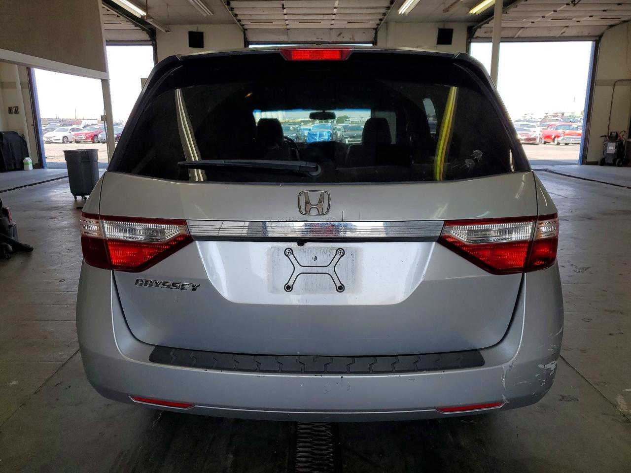 2012 Honda Odyssey Exl Silver vin: 5FNRL5H64CB048580