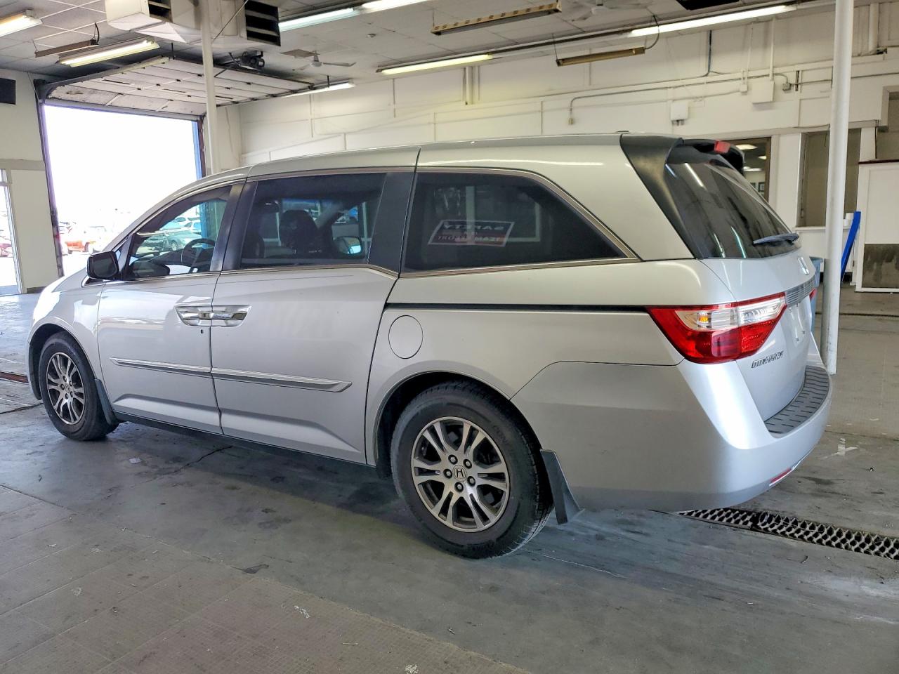 2012 Honda Odyssey Exl Silver vin: 5FNRL5H64CB048580