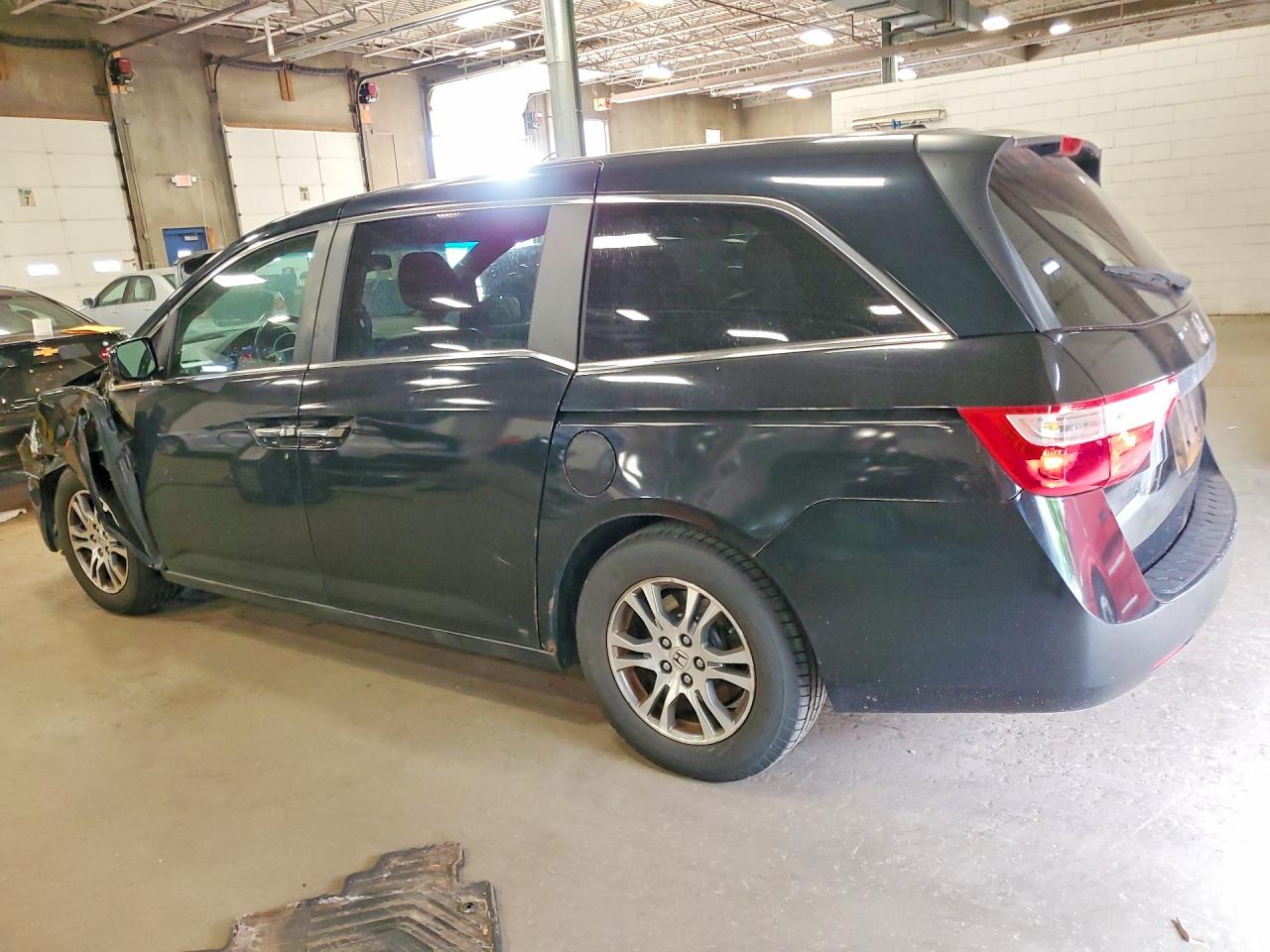 2012 Honda Odyssey Exl Black vin: 5FNRL5H64CB060373