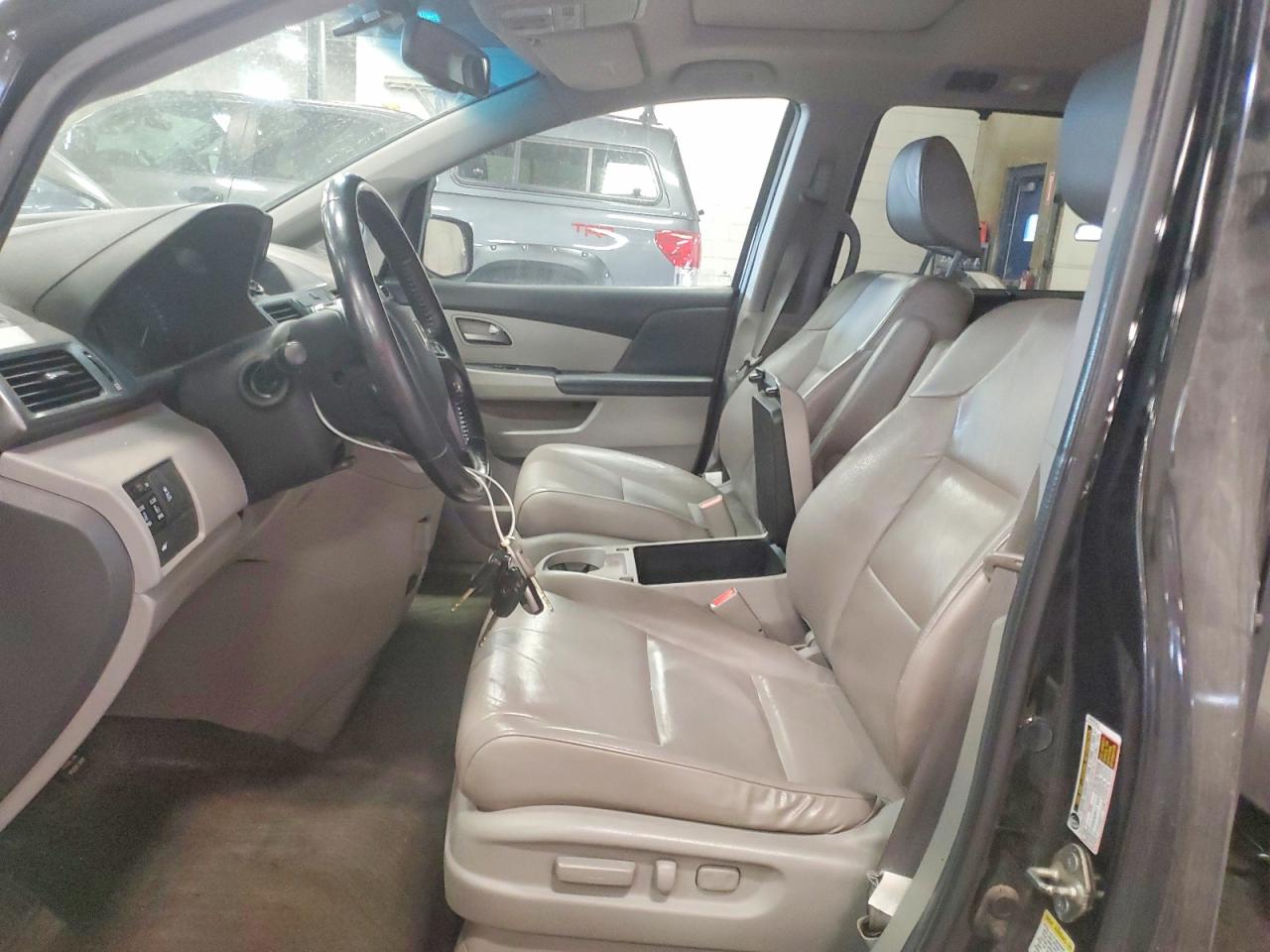 2012 Honda Odyssey Exl Black vin: 5FNRL5H64CB060373