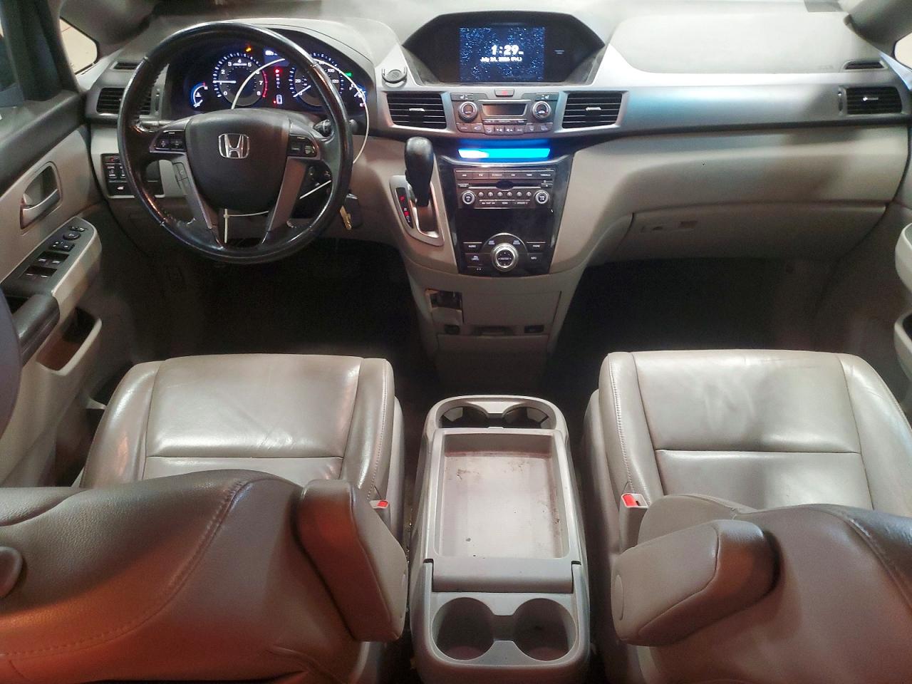 2012 Honda Odyssey Exl Black vin: 5FNRL5H64CB060373