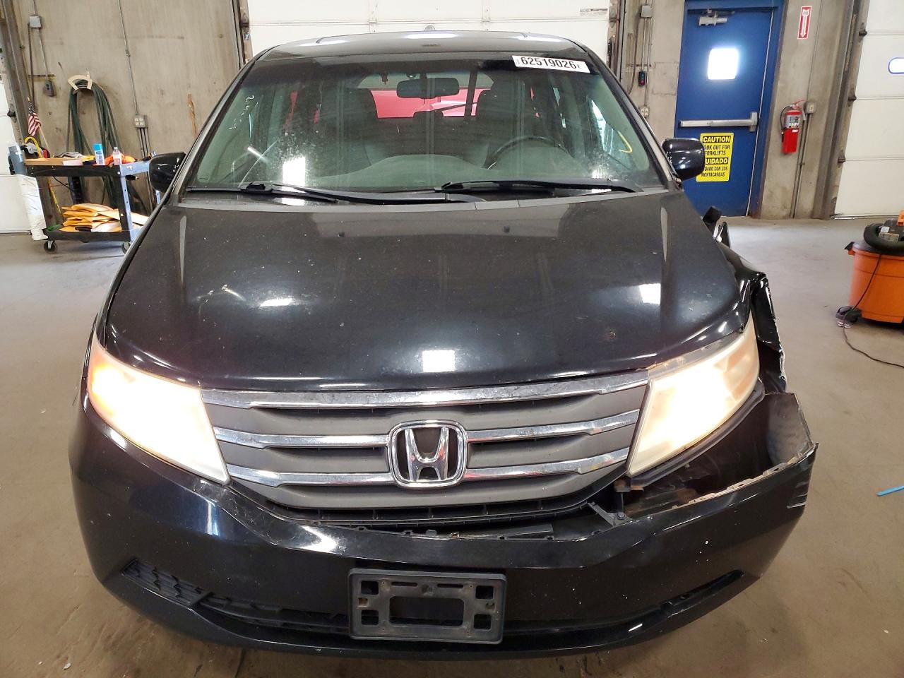 2012 Honda Odyssey Exl Black vin: 5FNRL5H64CB060373