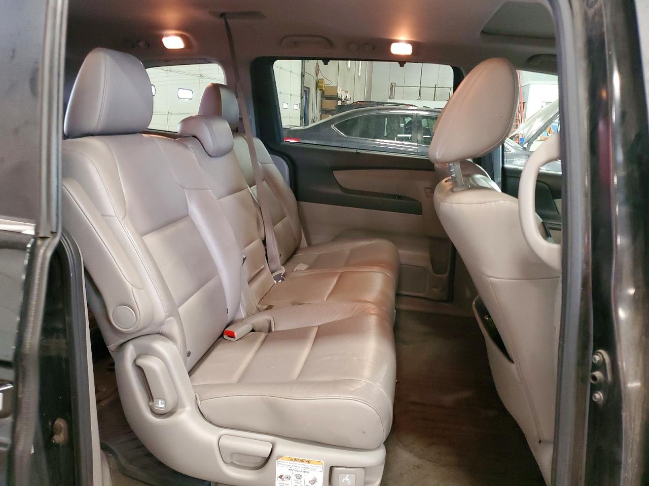 2012 Honda Odyssey Exl Black vin: 5FNRL5H64CB060373