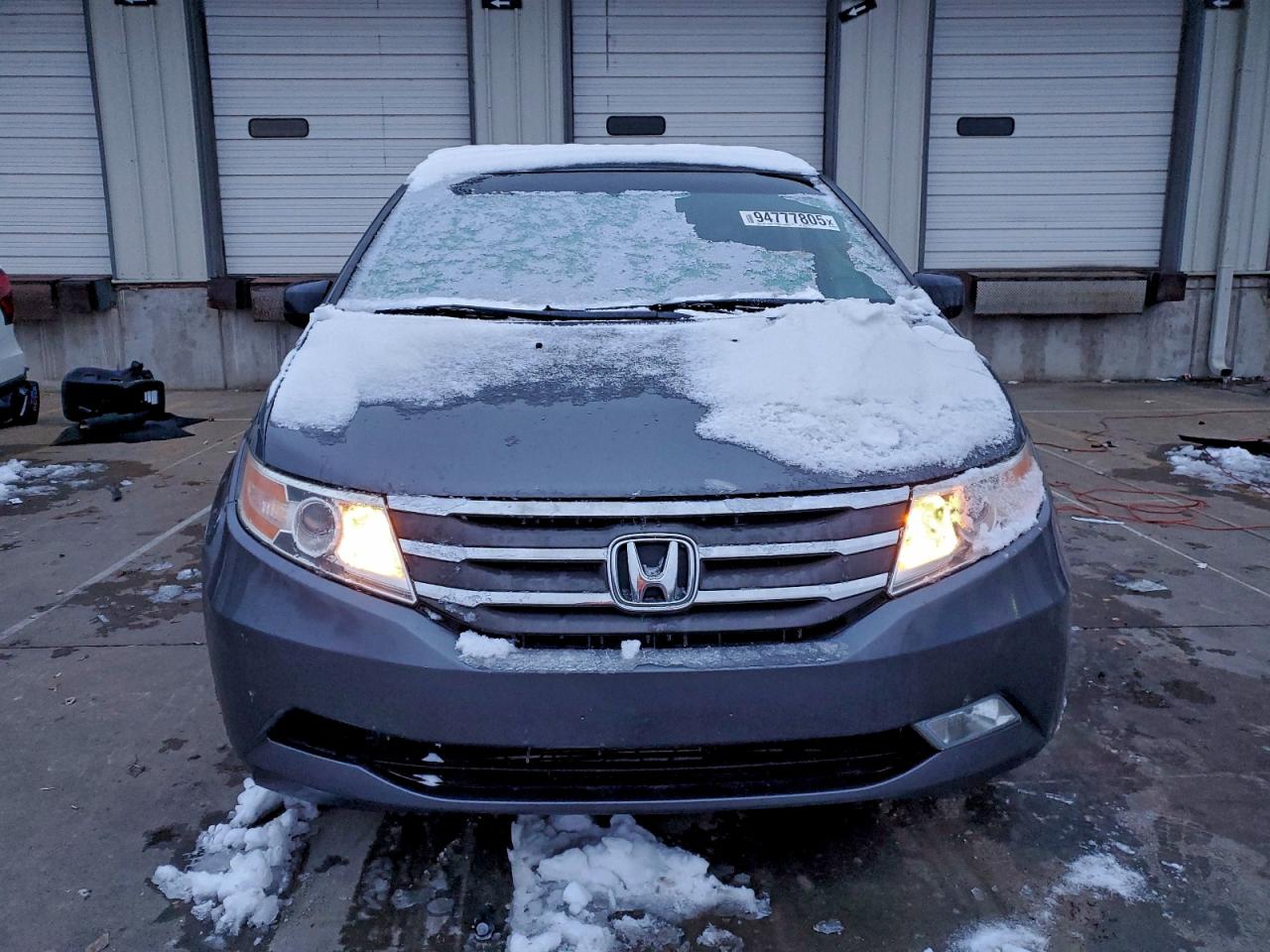 2012 Honda Odyssey Exl Серый vin: 5FNRL5H64CB066299