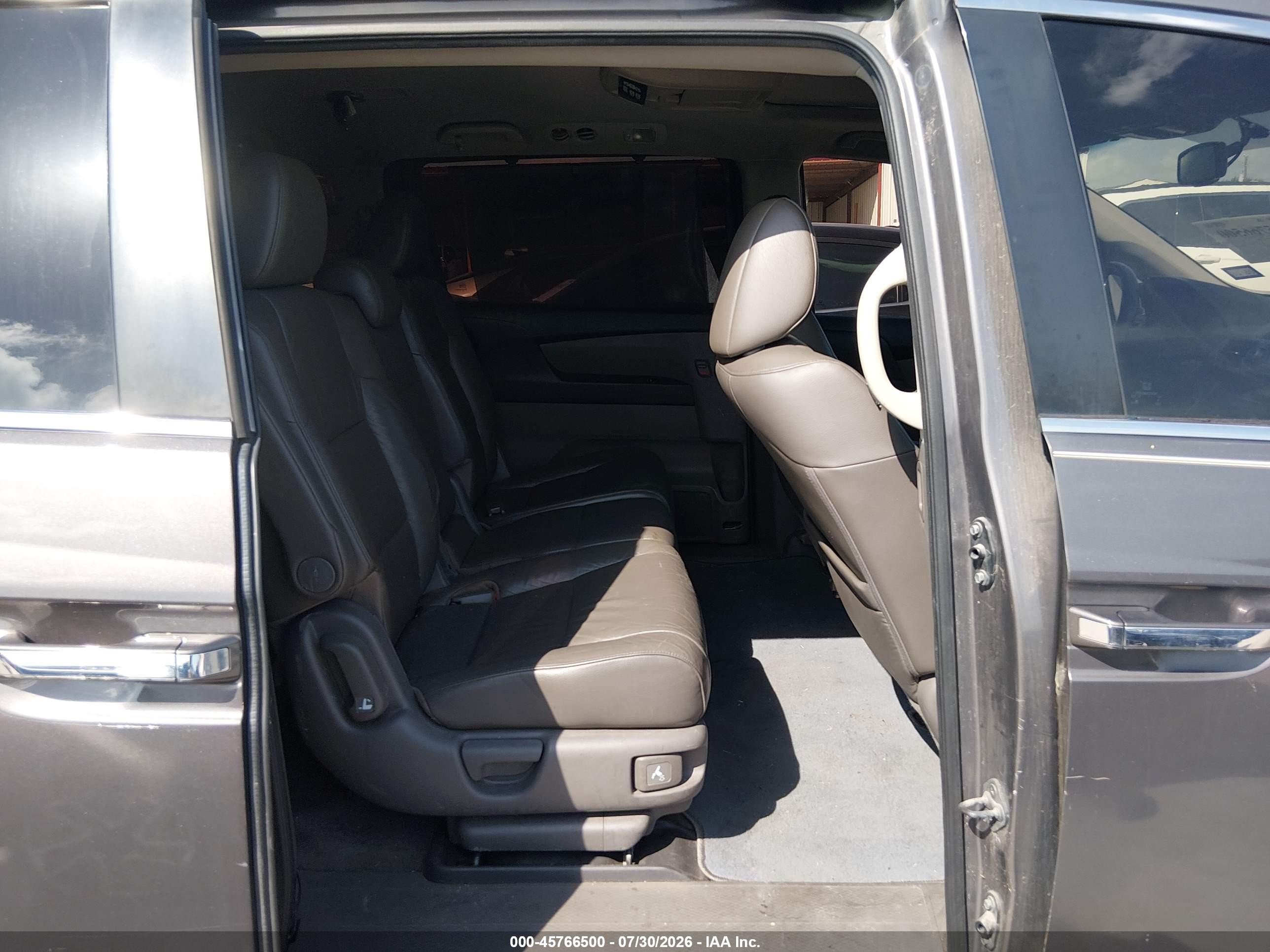 2012 Honda Odyssey Ex-l Gray vin: 5FNRL5H64CB088884