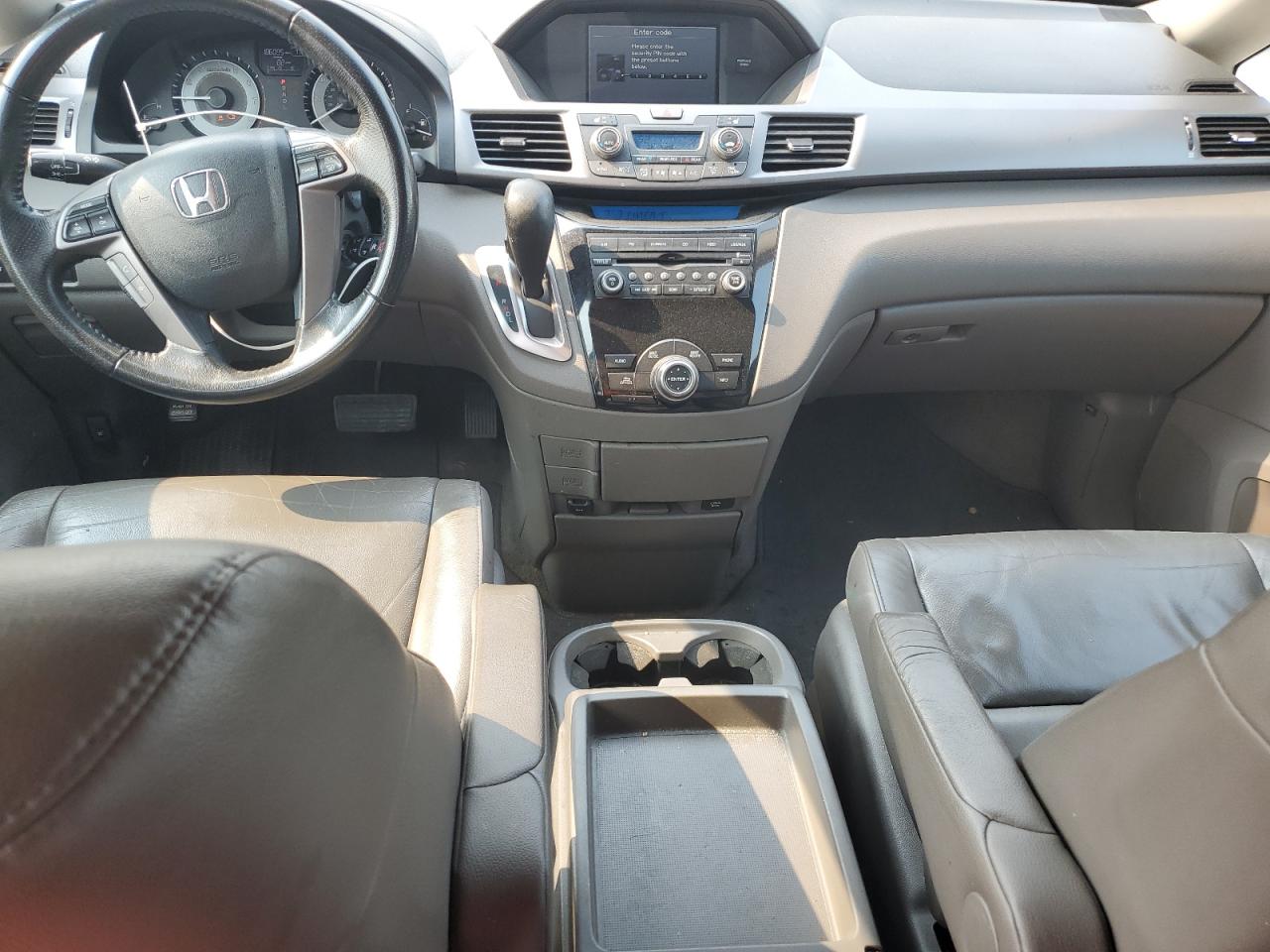 2012 Honda Odyssey Exl Gray vin: 5FNRL5H64CB100452