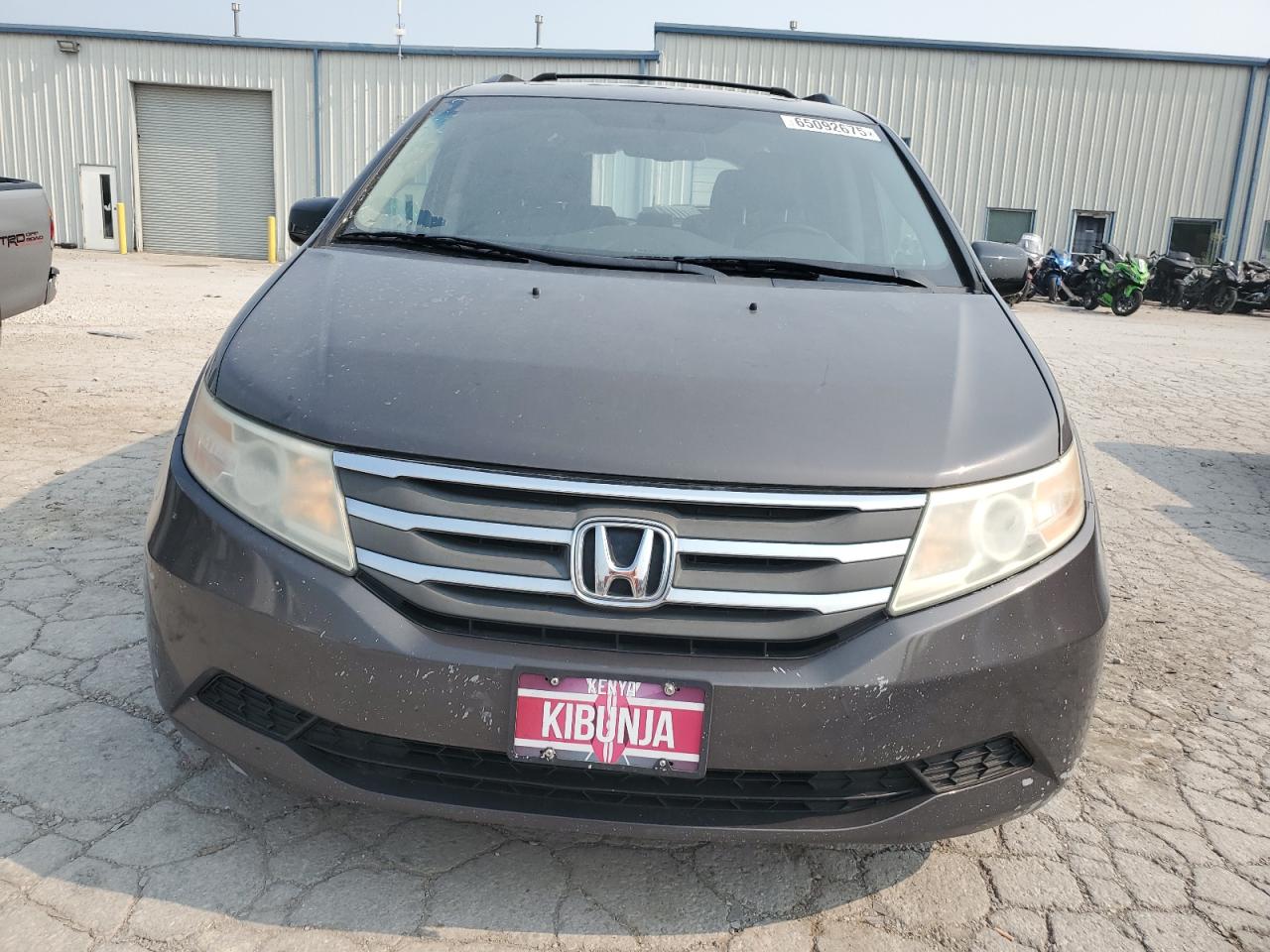 2012 Honda Odyssey Exl Gray vin: 5FNRL5H64CB100452