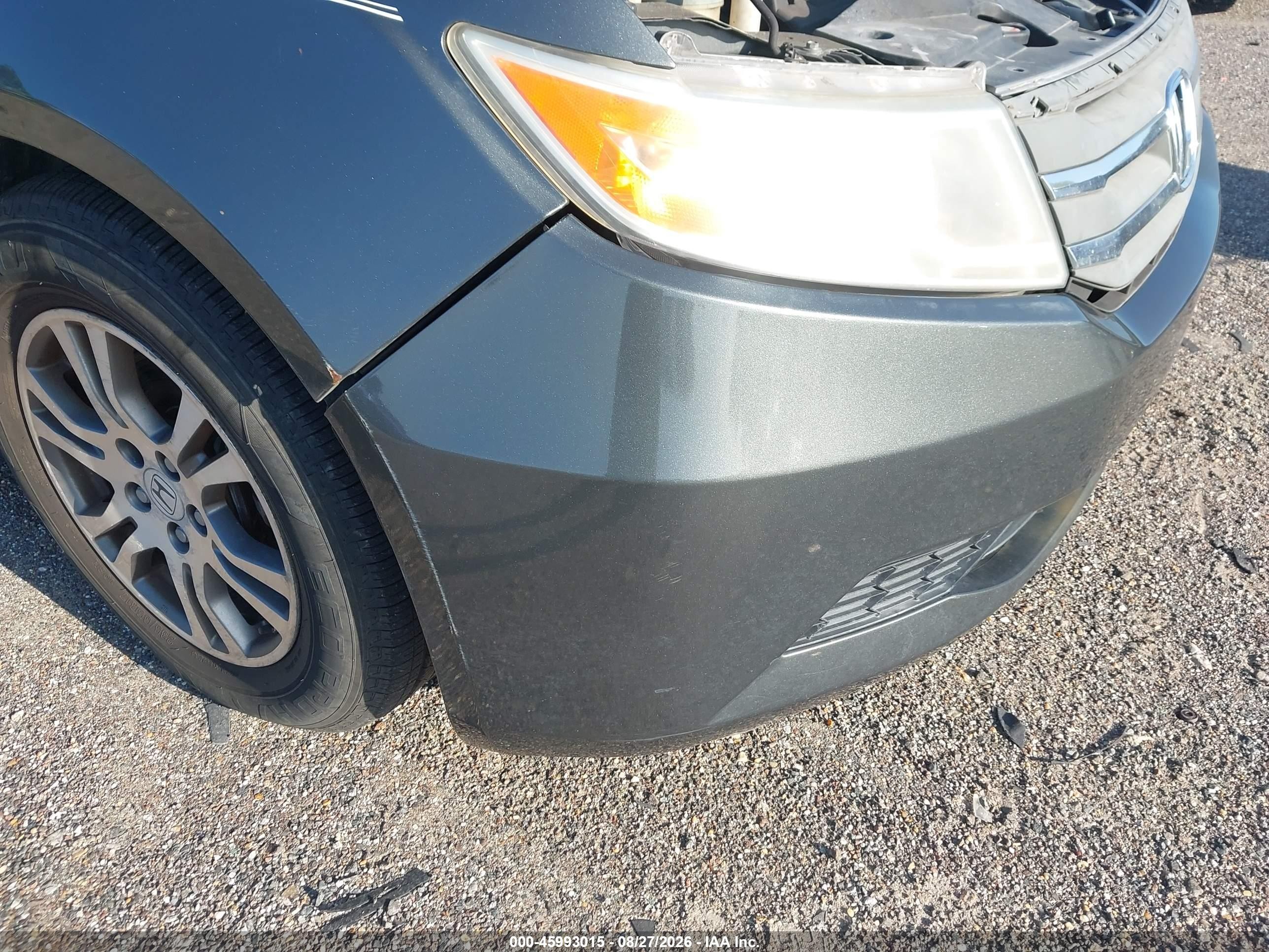 2012 Honda Odyssey Ex-l Gray vin: 5FNRL5H64CB104095