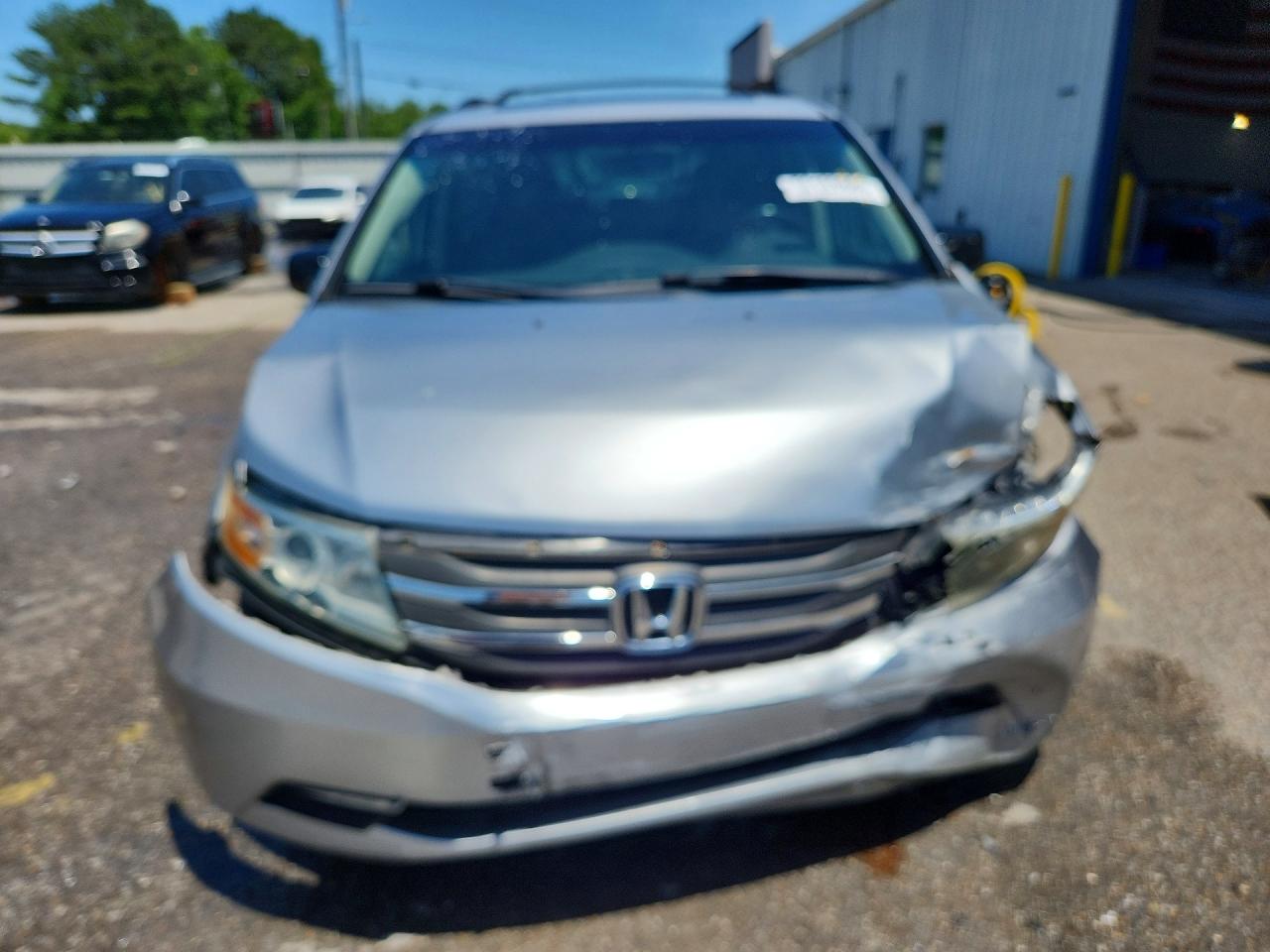 2012 Honda Odyssey Exl Silver vin: 5FNRL5H64CB108552