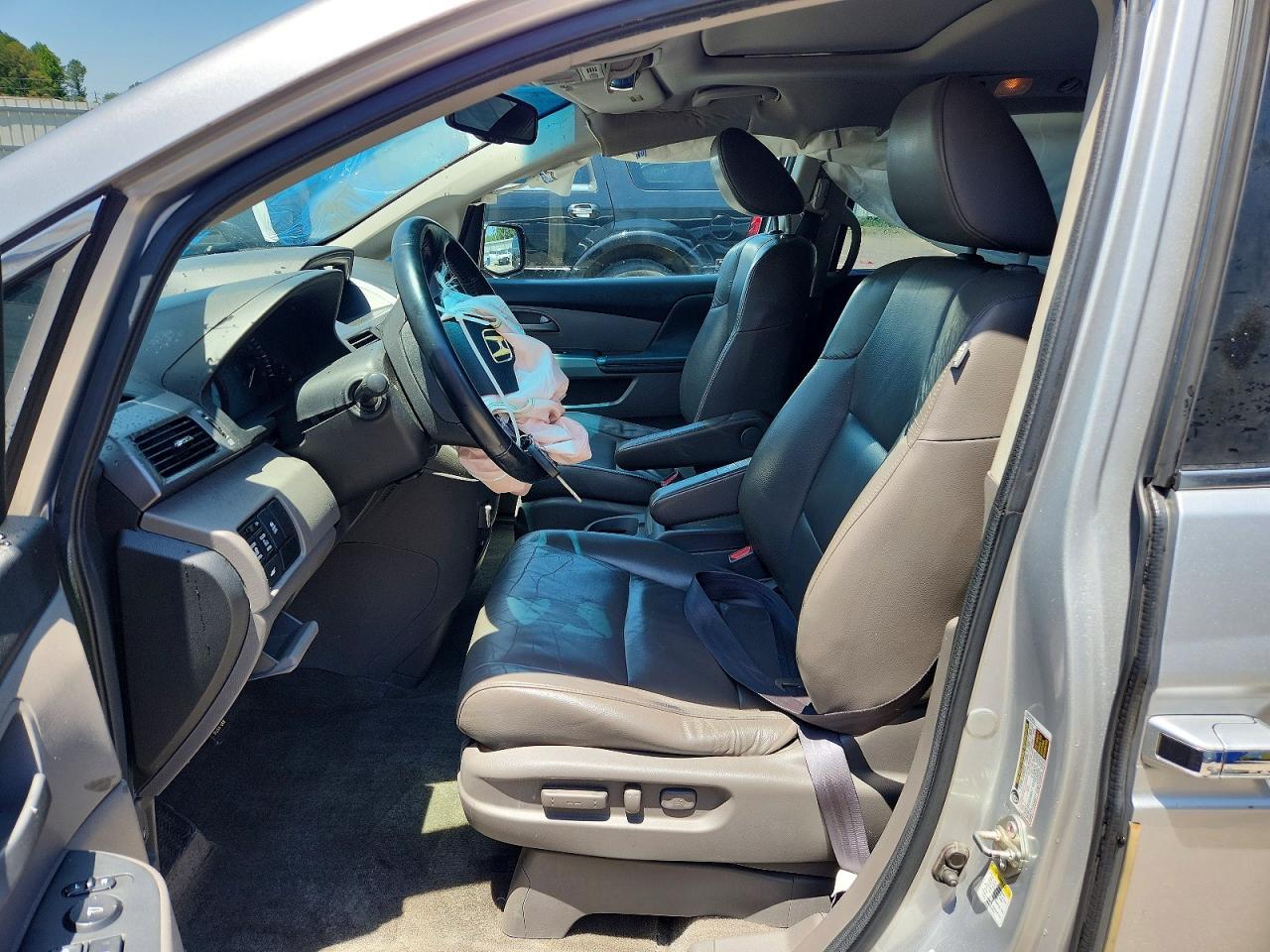 2012 Honda Odyssey Exl Silver vin: 5FNRL5H64CB108552
