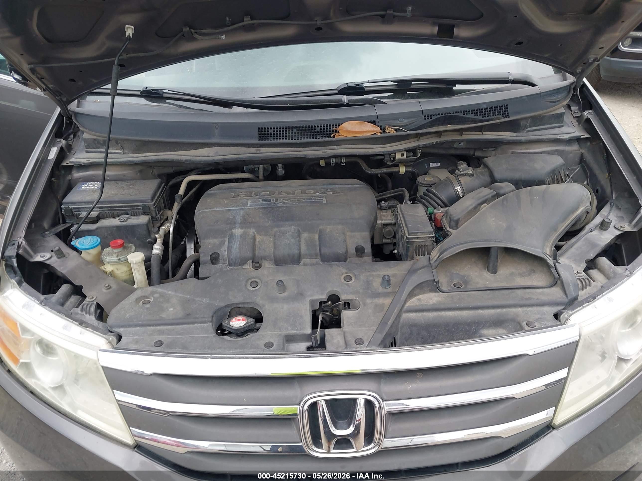 2012 Honda Odyssey Ex-l Gray vin: 5FNRL5H64CB115193