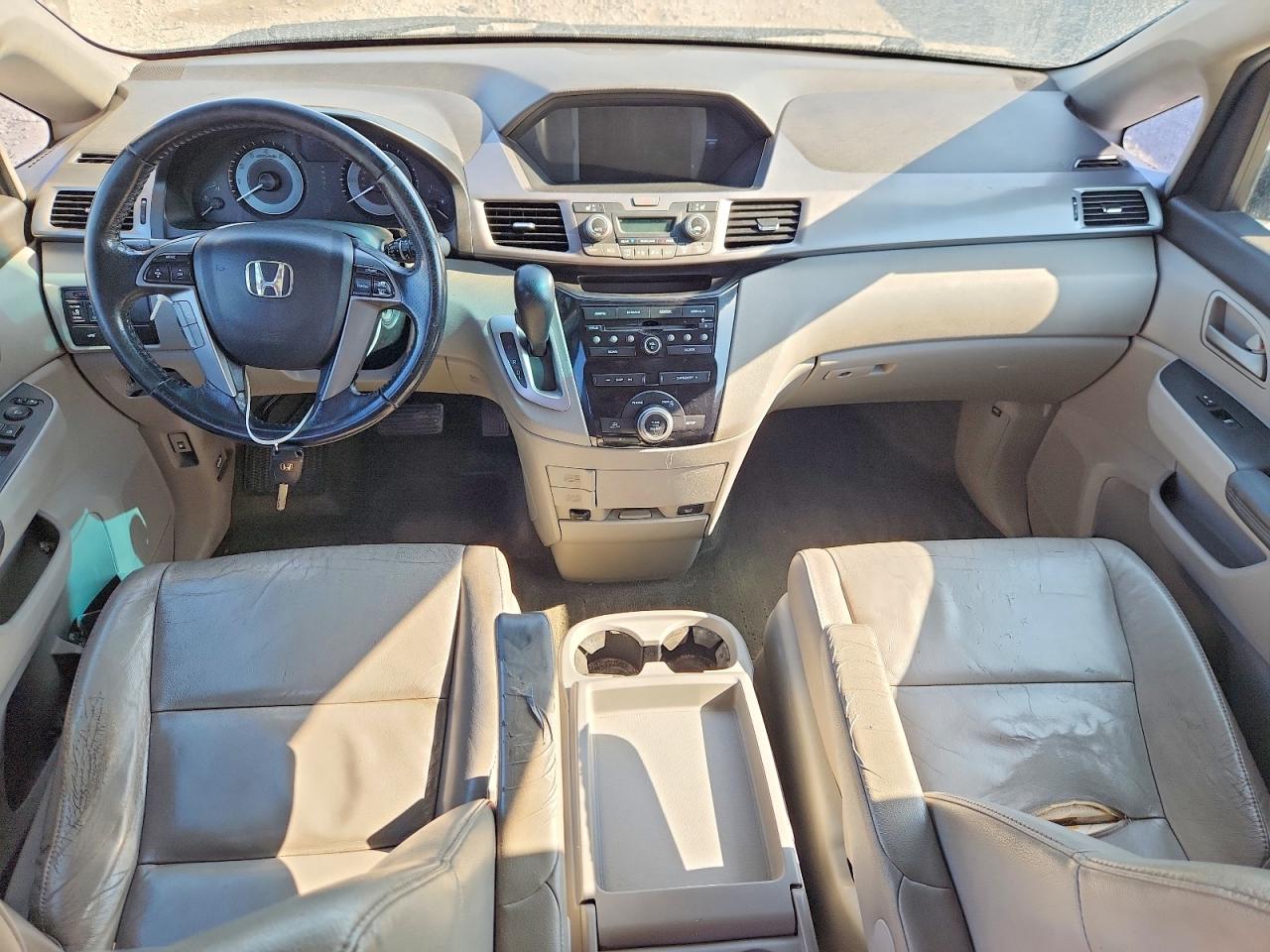 2012 Honda Odyssey Exl Gray vin: 5FNRL5H64CB137632
